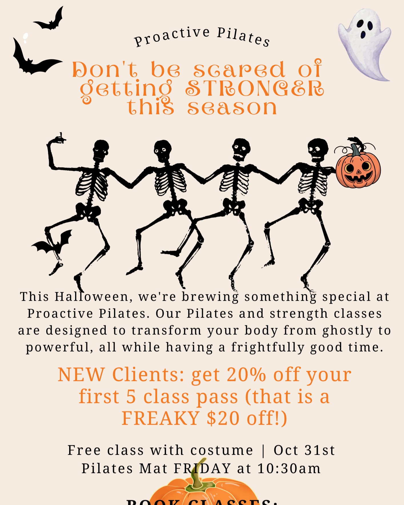 Book a class today to magically transform your body from ghoul-like to god-like! Mon-Fri classes (varied times: 9am-12pm) at Proactive Pilates on Madison Ave Bainbridge. (206) 445 2379
#halloween2025 #bainbridgeisland #bainbridgeislandlife #bainbridgeislandwa