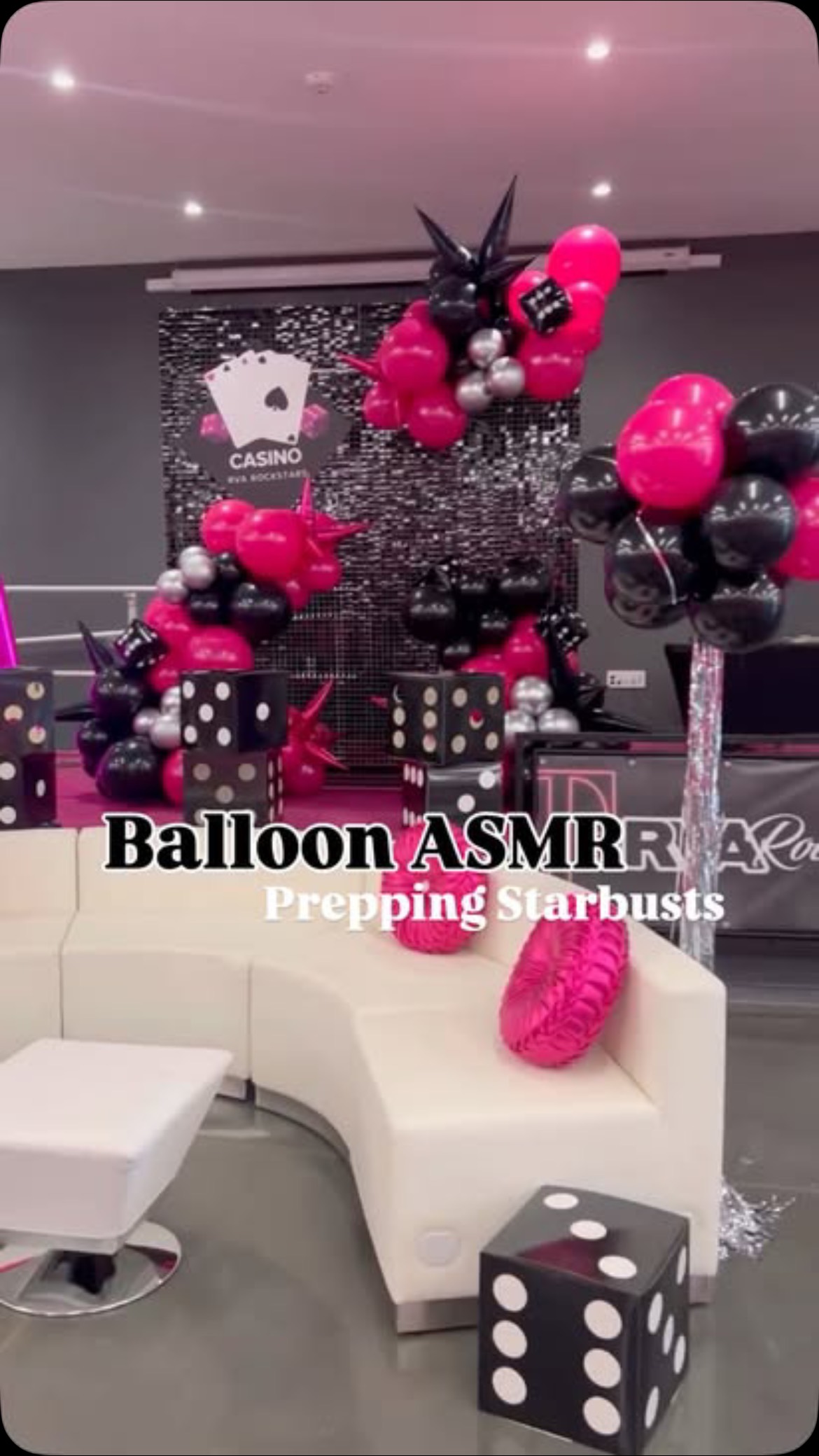 ✨The magic starts way before event day!✨ From marketing and answering inquiries to invoicing, sourcing materials, designing, and prepping, there’s a whole lot that happens behind the scenes before the balloons even make their debut 🎈
Event pros and balloon artists stay busy bringing your visions to life, and we wouldn’t have it any other way! 💪
Here’s a little ASMR peek at the prep process for a corporate client install. We love working with our repeat clients and are so thankful for every person who continues to support our small business 💕
Balloons @setupbysid
Shimmer wall @bigger_than_balloonsllc
Cutout sign @balloonsandthings
Balloon supplier @balloons_direct