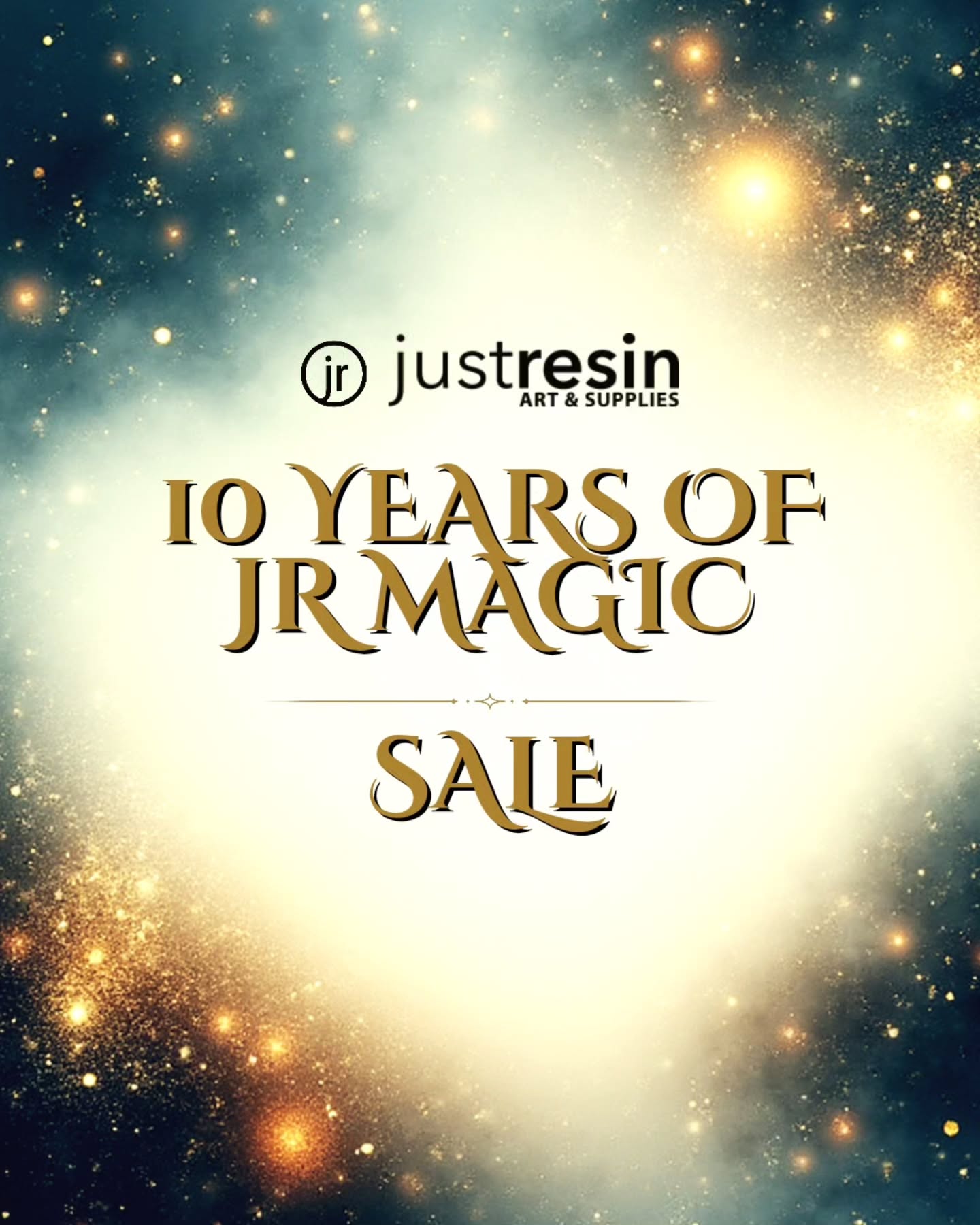 The celebration is on 🎉
We’re marking 10 Years of JR Magic with:
💎 Up to 35% Off
🎁 Free Gift Packs
🌈 Limited Sparkle Pigment Colour Palettes - Aurora & Twilight
They’ve been flying already - radiant, ultra-shimmery, and crafted to take your resin art to the next level✨
Don’t miss your chance to snap up the Sparkle before the weekend’s out!
👉 Tap link in bio to shop the celebration 💛
#JustResin #JRMagic #ResinArt #ResinArtist #AustralianMade #EpoxyResin #FluidArt #Pigments #ResinAddict #Sparkle #10yearsofJR #10yearanniversary #hiphiphooray #CreateWithJR