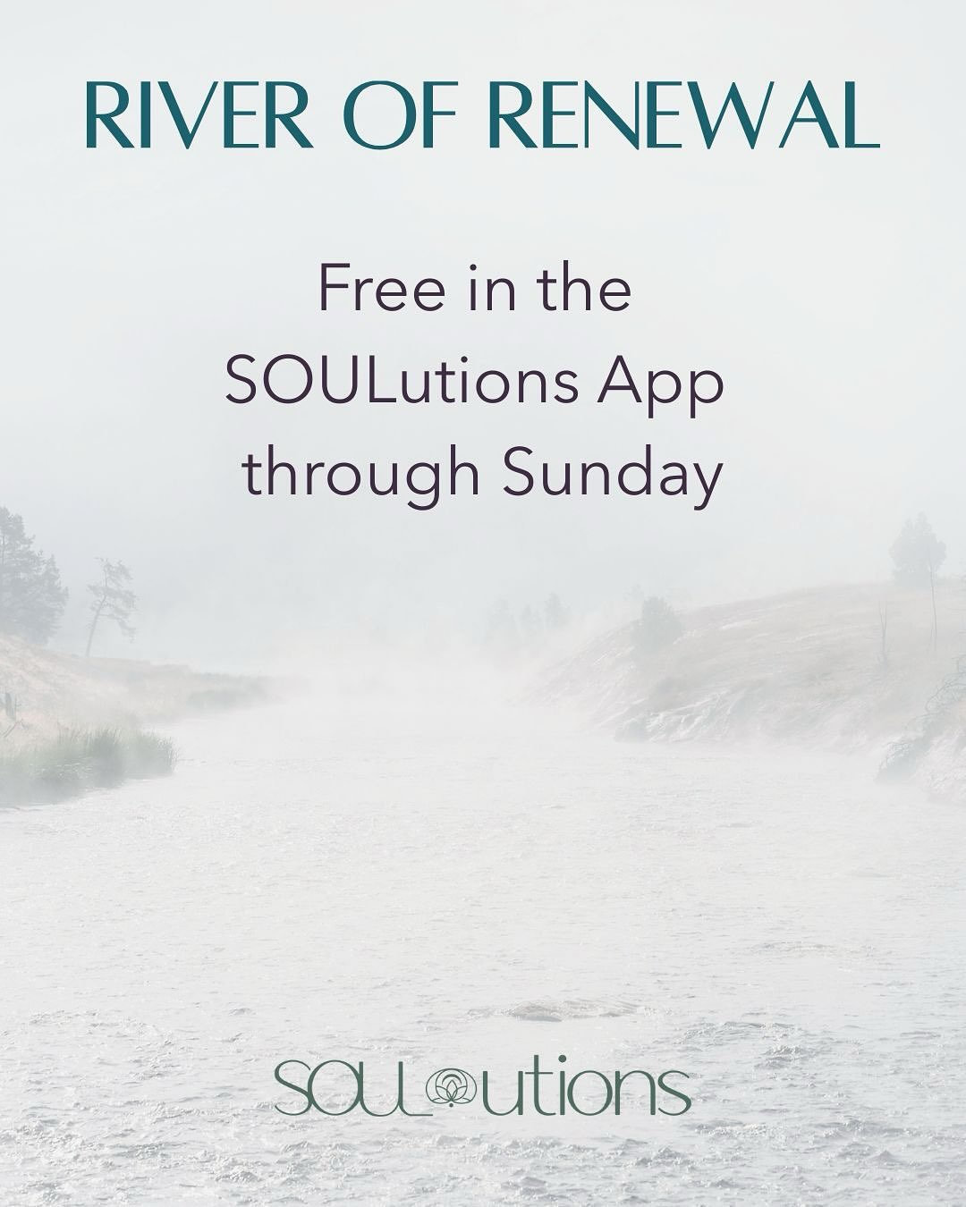 When life feels heavy, it’s easy to think the dark means we’ve lost our way.
Yet this is the soil where our roots grow deep. 🌑🌿
I’ve felt the pressure lately too—the kind that calls you inward, toward the quiet, toward what’s real.
And from that stillness, something new was born.
🌊 𝘙𝘪𝘷𝘦𝘳 𝘰𝘧 𝘙𝘦𝘯𝘦𝘸𝘢𝘭
A meditation to help you release, receive, and remember who you truly are.
✨ Free in the SOULutions App through Sunday.
(link in bio)
Let the river hold you. The light is already growing within. 💛
#SOULutionsApp #GuidedByShakti #MeditationJourney #GroundedSpirituality #RiverOfRenewal #SacredFeminine #InnerLight #naturemeditation