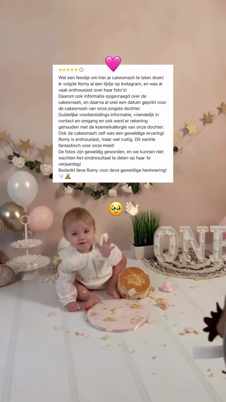 Je hebt geen idee hoe enorm je mij kunt helpen door een paar minuutjes te nemen voor het schrijven van een review❤️
Hierdoor laat je niet alleen aan mij weten hoe je de cakesmash hebt beleefd, maar laat je ook aan anderen zien hoe leuk, bijzonder en uniek deze shoot is✨
Dit kan ik je wel vertellen, maar het liefst laat ik je dit vertellen door mijn klanten die het zelf ervaren hebben☺️
Heb jij ooit een shoot bij mij gedaan?
Het is nooit te laat om hierover je mening te delen❤️🙏🏻
Wil je dit voor me doen? Stuur me dan even een berichtje, dan deel ik de link waar je deze kunt achterhalen.
En ook als je al eens een review hebt geschreven, enorm dankjewel hiervoor!
HAPPY BIRTHDAY LIVA!🥳🎂😍
#cakesmash #cakesmashfotograaf #cakesmashfotografie #cakesmashfotoshoot #cakesmashfoto #taart #eersteverjaardag #eersteverjaardagsfeestje #11maanden #smashcake