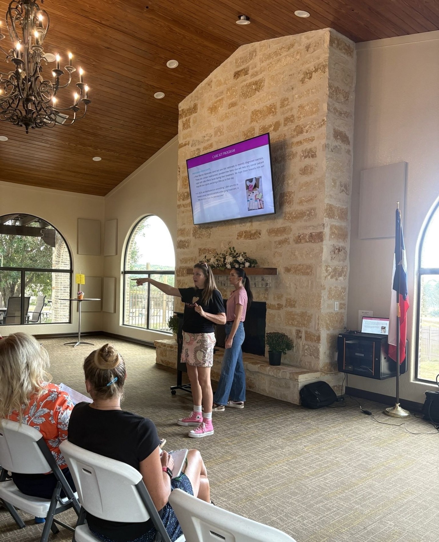 October is always one of our busiest months and we wouldn't have it any other way! 💕
From community presentations to local fundraising events, we’re so grateful for every opportunity to educate, connect, and raise awareness about the importance of self-exams and advocating for your health.
Thank you to our incredible community for your continued support — you make it possible for us to meet warriors where they are and be there through every step of their breast cancer journey.
#FlockBreastCancer #BreastCancerAwarenessMonth #Flocktober #CommunitySupport #FeelItOnTheFirst #AdvocateForYourHealth #SupportLocal