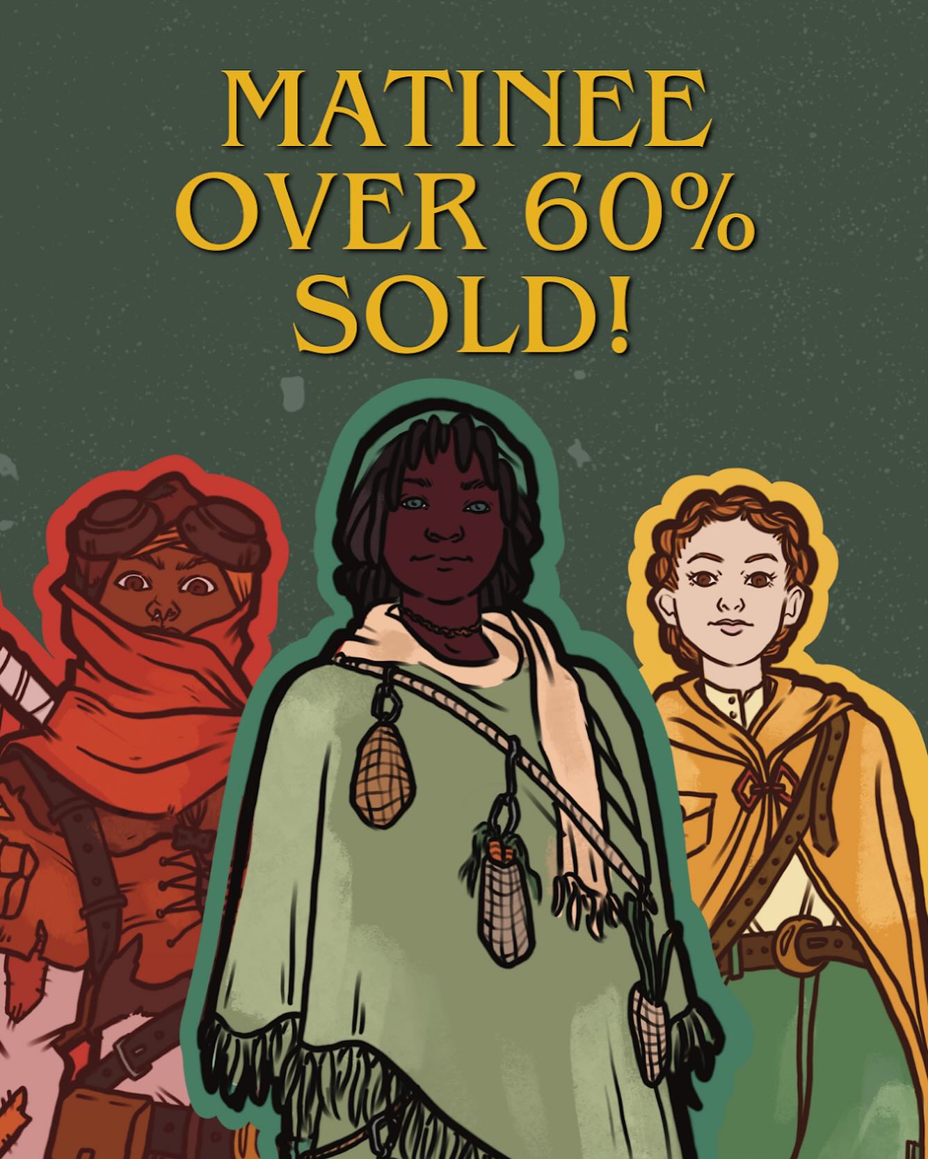 Our 2pm show is over 60% sold! With only 60 tickets for each of the two performances, we recommend booking now to make sure you don’t miss out on this ambitious Immersive experience.
Farrago Bazaar
Innermost Gardens
Saturday 22 November, 2pm, 7pm show
Ticket link in bio