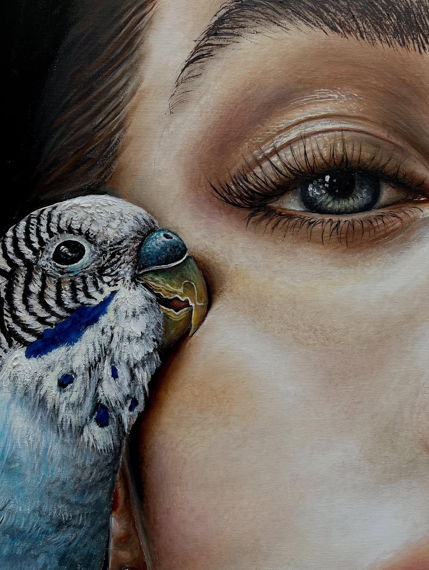 Nicole
81x65cm
Oil & acrylique painting
#art #artforsale #frenchartist #peinture #portrait #womenart #womenartists #birds #oilpaint #acryliquepainting #canvas #canvasart