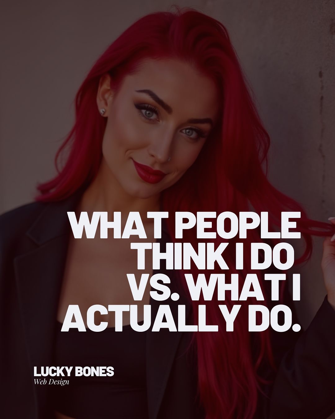 Good design is beautiful. Great design is intentional.
I don’t just make things look nice - I make them work.
Every pixel, every line, every call-to-action has a job: build trust, improve conversions, and boost your SEO visibility.
Your website isn’t decoration. It’s strategy in disguise.
And when it’s done right, it quietly sells for you - 24/7.
That’s what we build at Lucky Bones Web Design.
Now booking for December 2025 💸