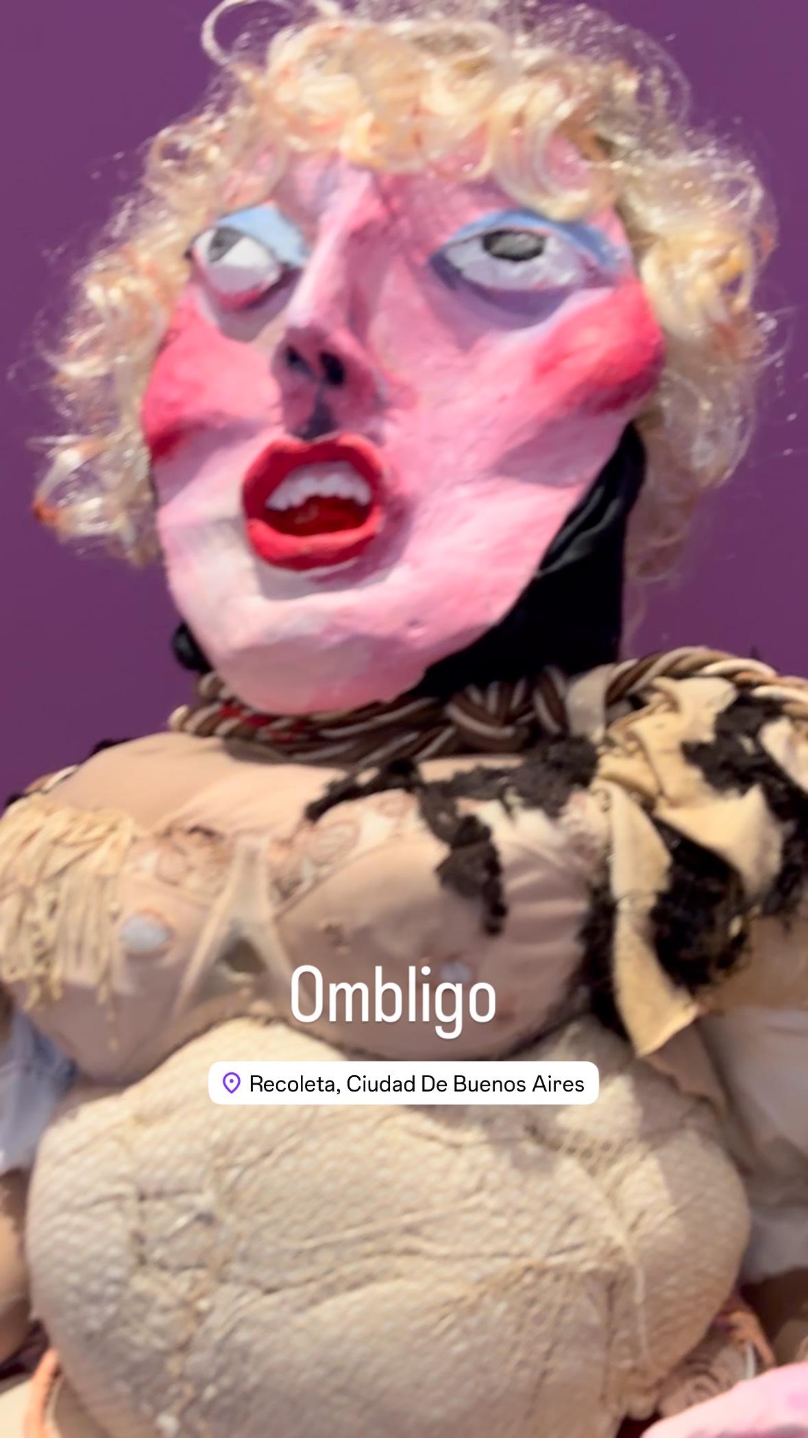 Una vuelta por las imaginativa exposición titulada Ombligo con obras de Jazmín Kullock y Porkeria Mala, curada por Nicolás Cuello, en la sala 10 del Centro Cultural Recoleta. Un adelanto de la variedad y diversidad del recorrido. @jazminkullock @laporkeriamala @elrecoleta @jjnnccrr #exposicion #escenografía #artecontemporaneo #instalacion #ombligo #titeres Una vuelta por las imaginativa exposición titulada Ombligo con obras de Jazmín Kullock y Porkeria Mala, curada por Nicolás Cuello, en la sala 10 del Centro Cultural Recoleta. Un adelanto de la variedad y diversidad del recorrido. @jazminkullock @laporkeriamala @elrecoleta @jjnnccrr #exposicion #escenografía #artecontemporaneo #instalacion #ombligo #titeres