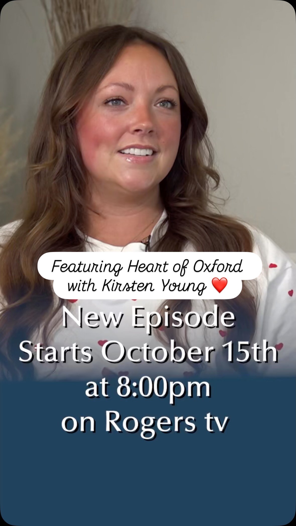 ❤️ This Wednesday, we’re leading with heart… ❤️ of Oxford that is!
Tonight on Rogers TV, I sit down with the incredible Kirsten Young, founder of Heart of Oxford @theheartofoxford — an event that started as a simple idea and has grown into a powerful movement for our community!
In our conversation, Kirsten shares how her love for Oxford County and passion for supporting small businesses inspired her to create an event where local entrepreneurs can connect, collaborate, and shine. ❤️
Mark your calendars — Heart of Oxford returns this November 8th, bringing together amazing businesses from across the county to showcase their offerings and celebrate community over competition.
🎥 Catch the full interview tonight on Rogers TV, and get a sneak peek of what’s to come in this reel! Full interview will also come out next week on YouTube 🫶🏼
And a big thank you to our amazing show sponsors this season!! 🙏🏻
@jenn__weber418 from @hometownstyle_hts
@laura.maga.oliveira from @escapessalon
Bre & Kyle from @bresfreshmarket 💛💛💛
#FlourishAndFlow #HeartOfOxford #SupportLocal #OxfordCounty #CommunityStrong #RogersTV #SmallBusinessLove #Woodstock #Tillsonburg #Ingersoll #ShopLocalOntario #InspiringStories #SmallBizBigHeart #SWOntario #YogaofftheMat