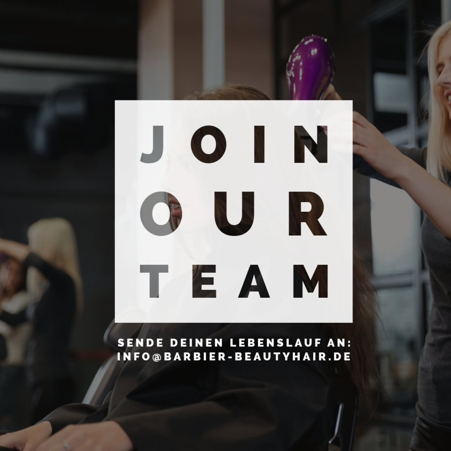 Werde Teil unseres Teams! ✂️
Wir suchen ab sofort eine motivierte Unterstützung auf Mini- oder Teilzeitbasis.
Wenn du Leidenschaft für Haare hast und Freude am Umgang mit Menschen, dann melde dich bei uns.
📧 Lebenslauf einfach an info@barbier-beautyhair.de oder per WhatsApp senden.
Wir freuen uns, dich kennenzulernen! 💬
#friseurgesucht #stellenangebot #teilzeit #minijob #friseursalon #oldenburg