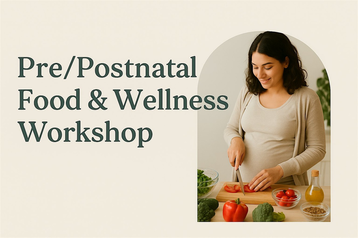 Calling all expecting and new moms! Don't miss out on our Pre/PostNatal Food & Wellness Workshop Sunday 10/26 at 10:00 AM. Learn everything you need to know about staying healthy during pregnancy and postpartum. Link in bio for more details and to get tickets. #PrenatalWorkshop #PostnatalWorkshop #HealthyPregnancy #WellnessJourney #MomToBe 🤰🍎🧘♀️
