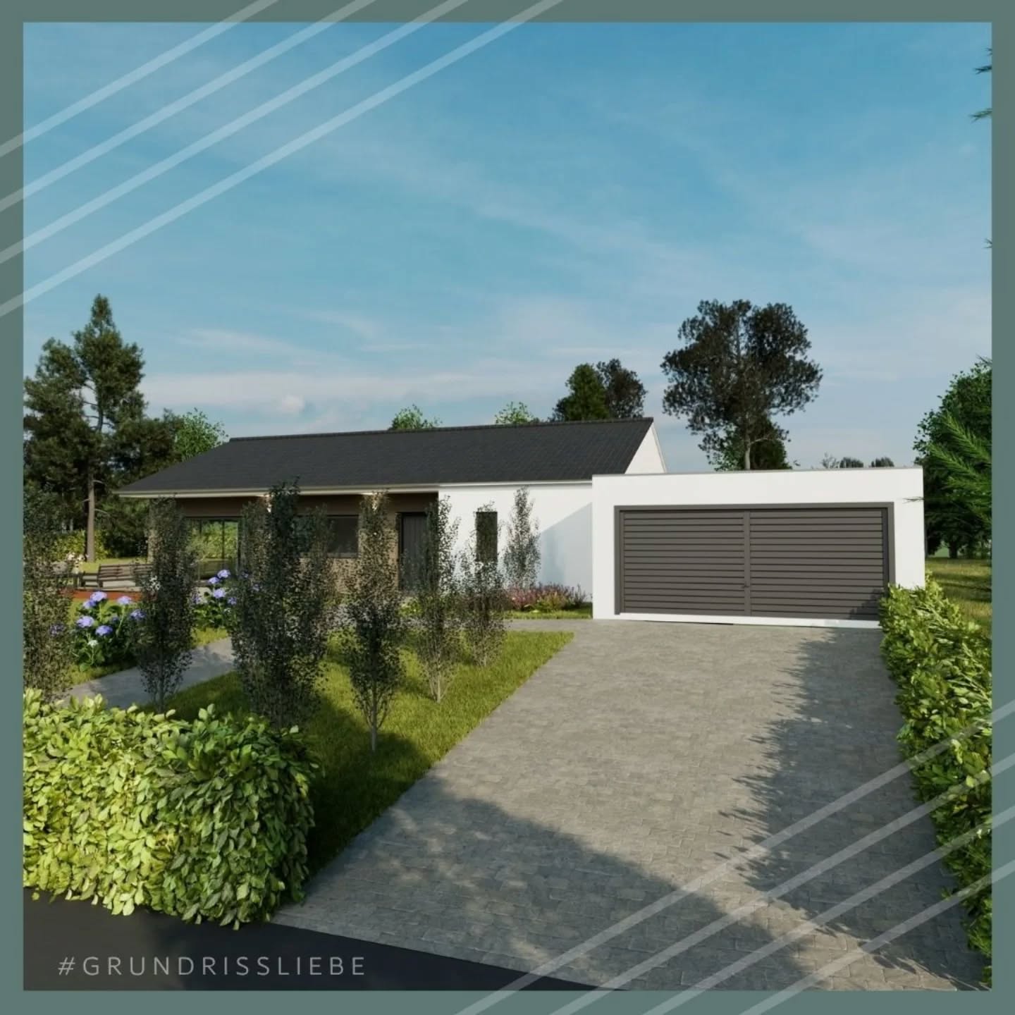 Grundrissplanung Bungalow - 120m²
Es muss nicht immer die Kochinseln sein, in diesem Fall ist die Küche 2-zeilig angeordnet und trotzdem Mittelpunkt des Lebens.
Einbauschränke rahmen den Flur ein und gehen direkt in die Küche über 😁
Gäste-WC und Bad sind kombiniert - um Platz zu sparen👍
Wäre da für euch auch eine Lösung?
#grundrissliebe #FertighausWeiss #Bungalow #Bauen #Hausbau #Hausplanung #Grundriss #grundrisstipps #Satteldach #Hanglage #freiePlanung #Holzhaus #Hausbau2026 #newhome #archilovers #architcture