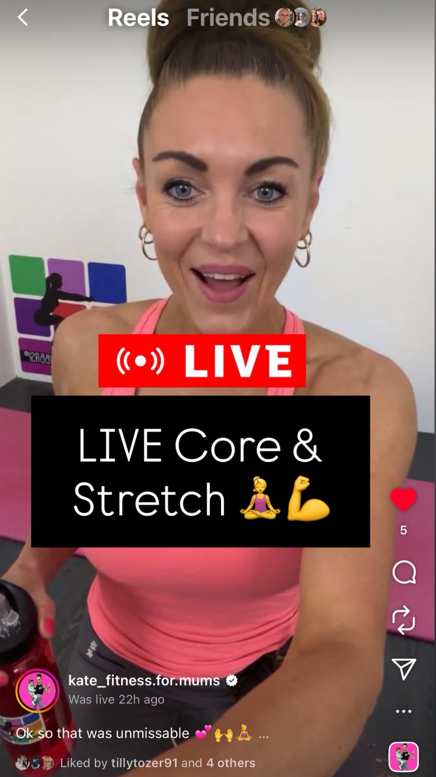 Ok so that was unmissable 💕🙌🧘♀️!!!!
Seriously good core + tummy sesh followed by getting in our zen zone 🧘♀️
Awww thank you everyone who joined & if you missed it definitely have a cheeky catch up 💕
The 15 mins of core was ace … followed by the most relaxing … chilled out stretch which will really get you in your zen zone 🧘♀️
Let me know how you find it 👏
So remember there’s plenty more of all of this on both my website workouts on demand… and my new Core Builder program 🥰
Love you all ladies + keep doing you 🫶xxx