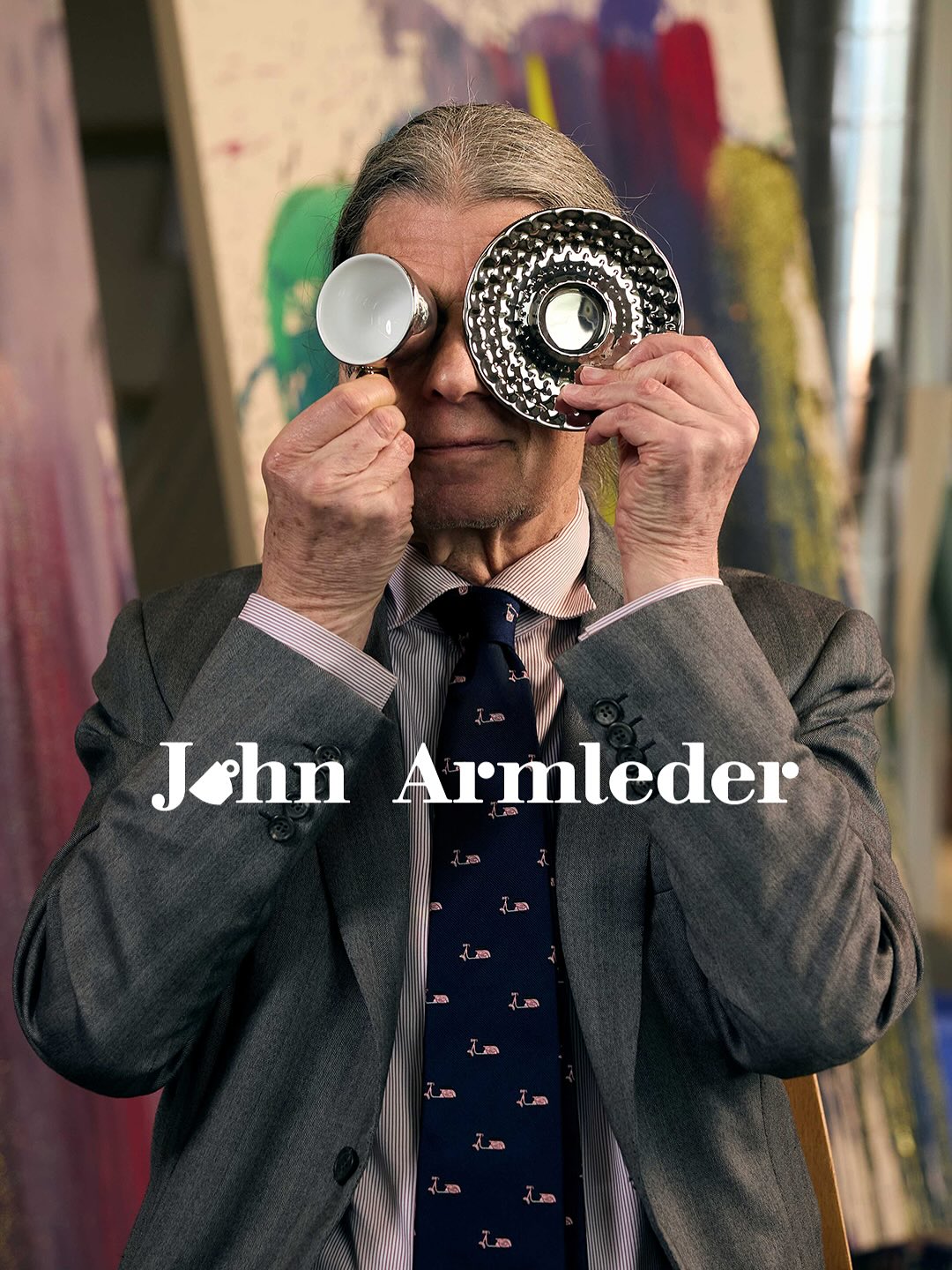 Art Basel Paris. John Armleder Illy Art Collection. Illy lounge. #johnarmleder #artbaselparis #thebestcappuccinointown 🪩🕺🪩 @illy_coffee @artbasel @luisabaudry @paolaarigonibaudry_trespr