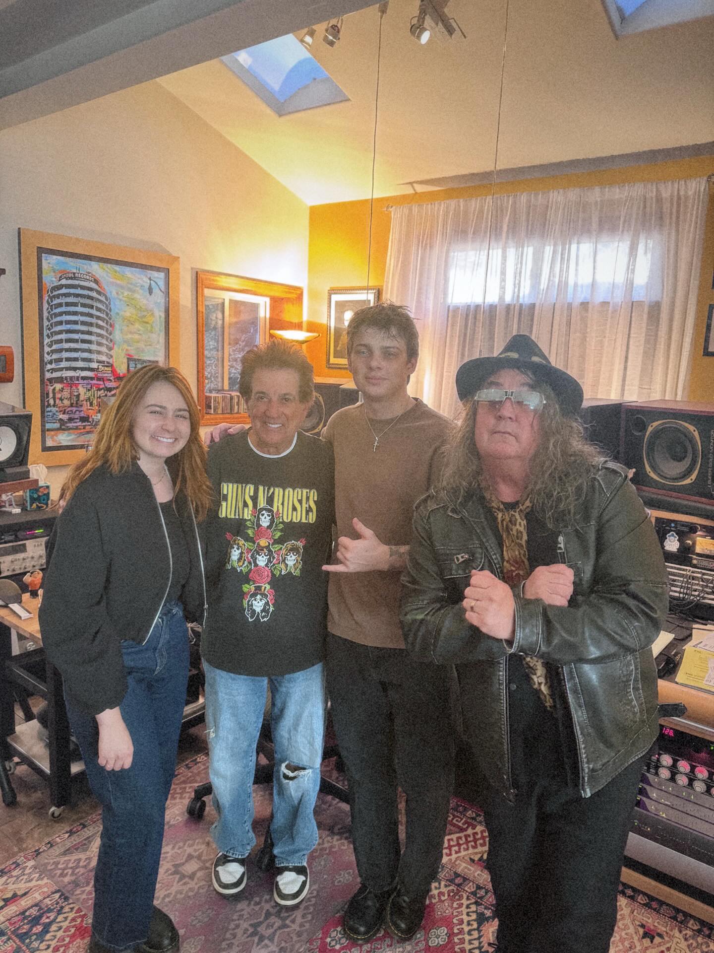 The man. The myth. The legend.
Thank you @kdeconow for visiting us in the studio to check out the new album.
I count myself incredibly lucky on a daily basis to have these badasses around me. @valltd , @creightondespard , @seanehurley ,@jakereedmusic and @nictenbroek have really knocked it out of the park. I can’t wait for everyone to hear it.
Special shout out to @dangerousage and @garrettbenard for all of your support.
Cheers!