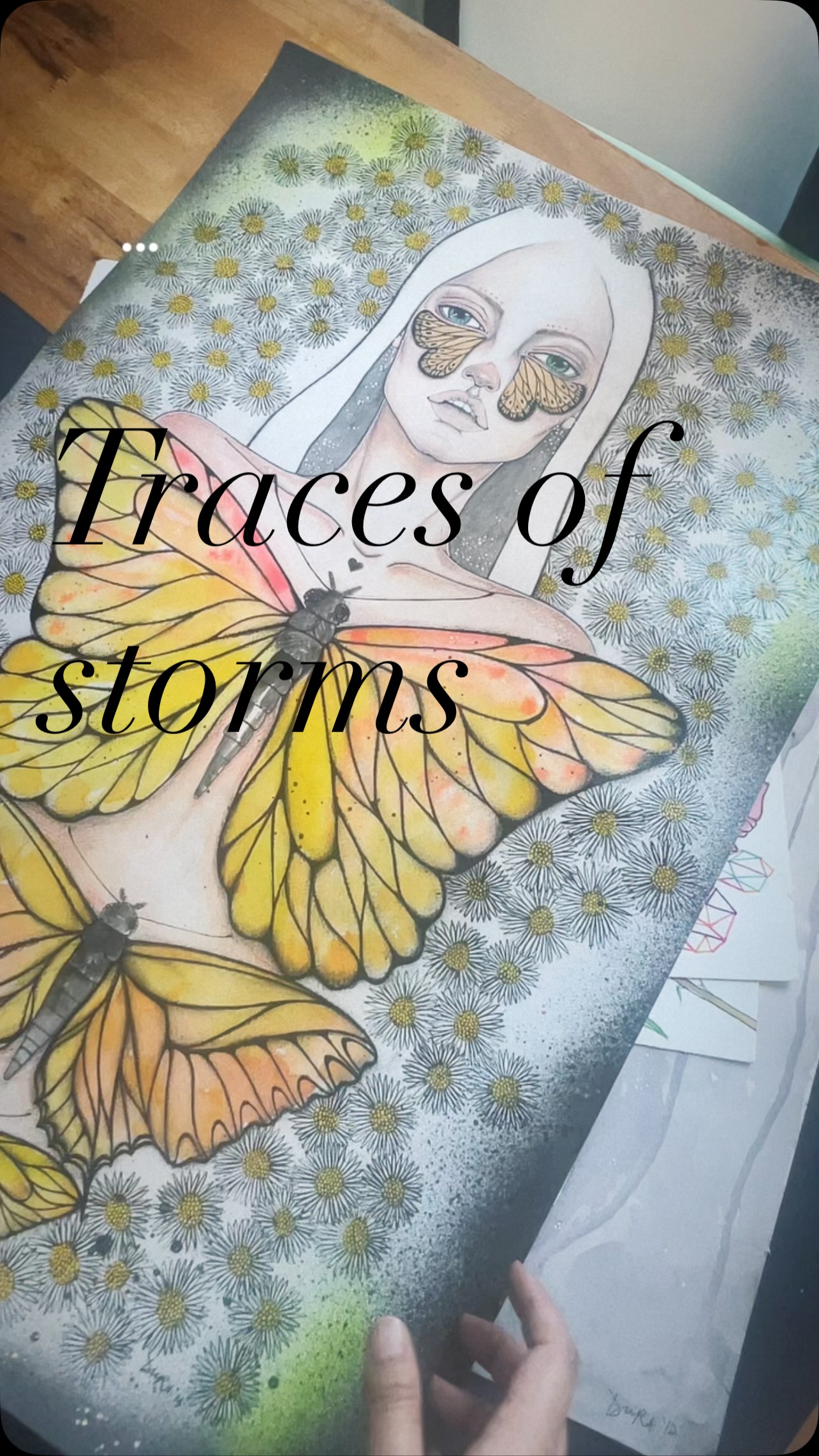 Each piece carries the echo of a storm I once walked through… reminders that even the heaviest rains can grow wild gardens.
#illustrations #contemporaryart #durakihana #drawing #femaleart #xordinary #a4art #femaleartist