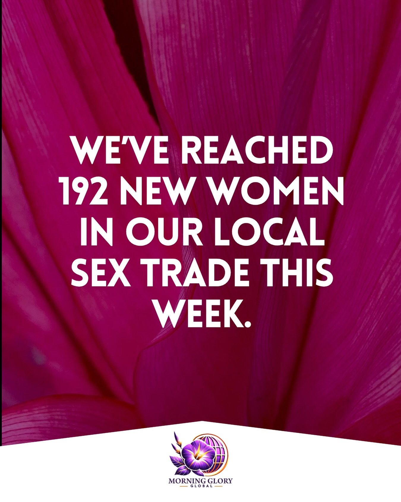 192 Women Reached. 10 Prayed For. 5 To Meet Sunday.
Yesterday, our team reached 192 women in the online sex trade.
We had meaningful conversations with 22 of them — and prayed for 10. 🙏
One woman asked if we could send a prayer for her best friend.
After we did, she sent us her mom’s number and asked if we could pray for her too. We did — and that small act turned into a chain of hope. 💛
Another woman asked for a coat as the temperatures have dropped drastically here in Indianapolis.
This Sunday, we’ll be meeting up with five women to deliver hygiene products, food, coats, shoes, and clothing.
And if the government shutdown continues, we’ll be increasing our food deliveries throughout November — when food stamps are expected to pause.
Over 600,000 Hoosiers (9% of Indiana’s population) could lose benefits, and the women we serve are already expressing concern.
We’ll continue doing all we can to care for our local community of women in the sex trade — body, soul, and spirit. 💜
👉 Help us keep these women fed and warm this winter by becoming a Disruptor today at
www.morninggloryglobal.com.
#morninggloryglobal #disruptors #lifeline #jesuslovessexworkers