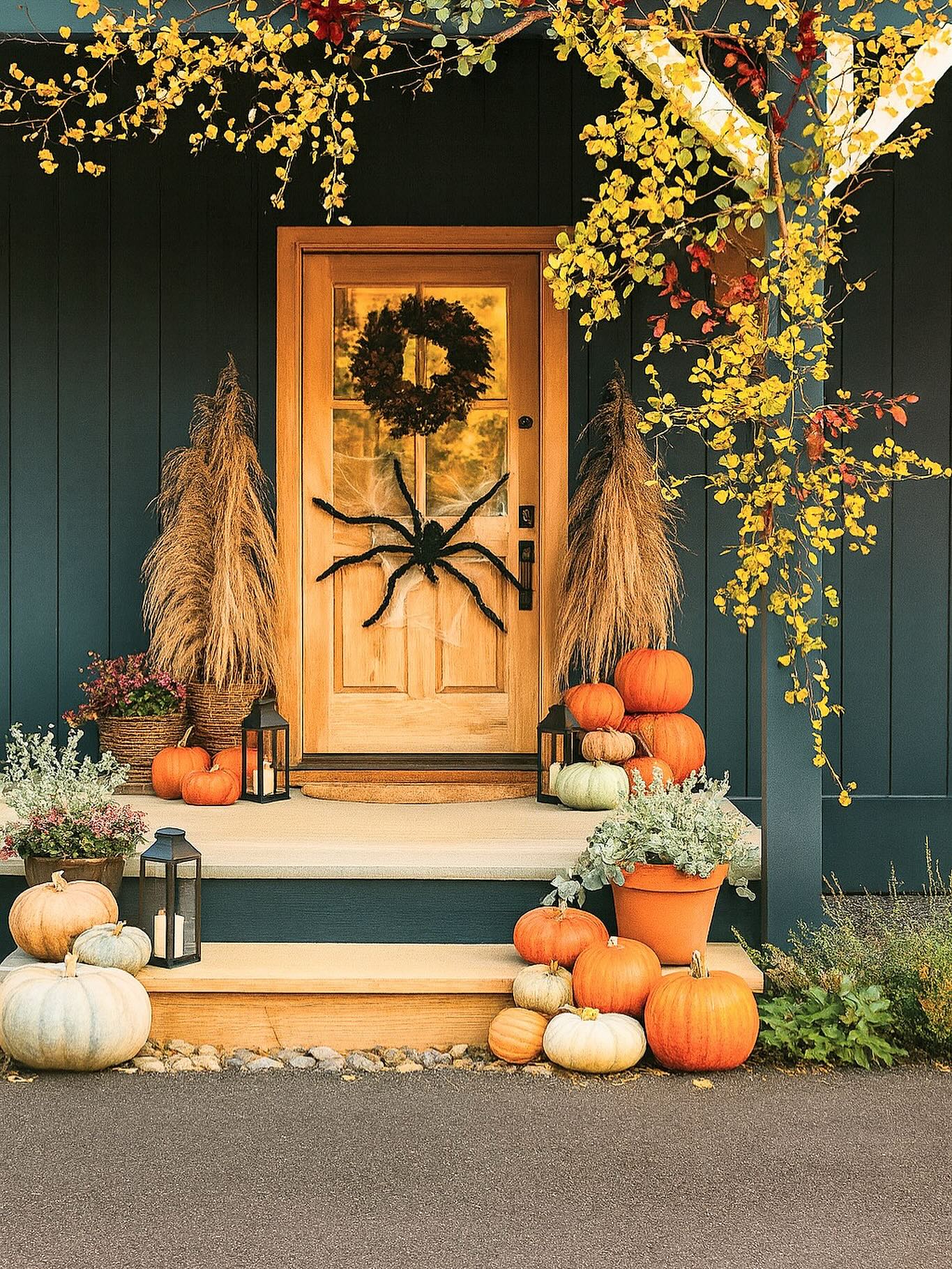 If you need me, I’ll be over here pretending this branch arch was effortless 🍂🍁
#fallarch #floralarch #falldoor #brancharch #falldecor #seasonalporchdecor #fallporch #porchdecor
