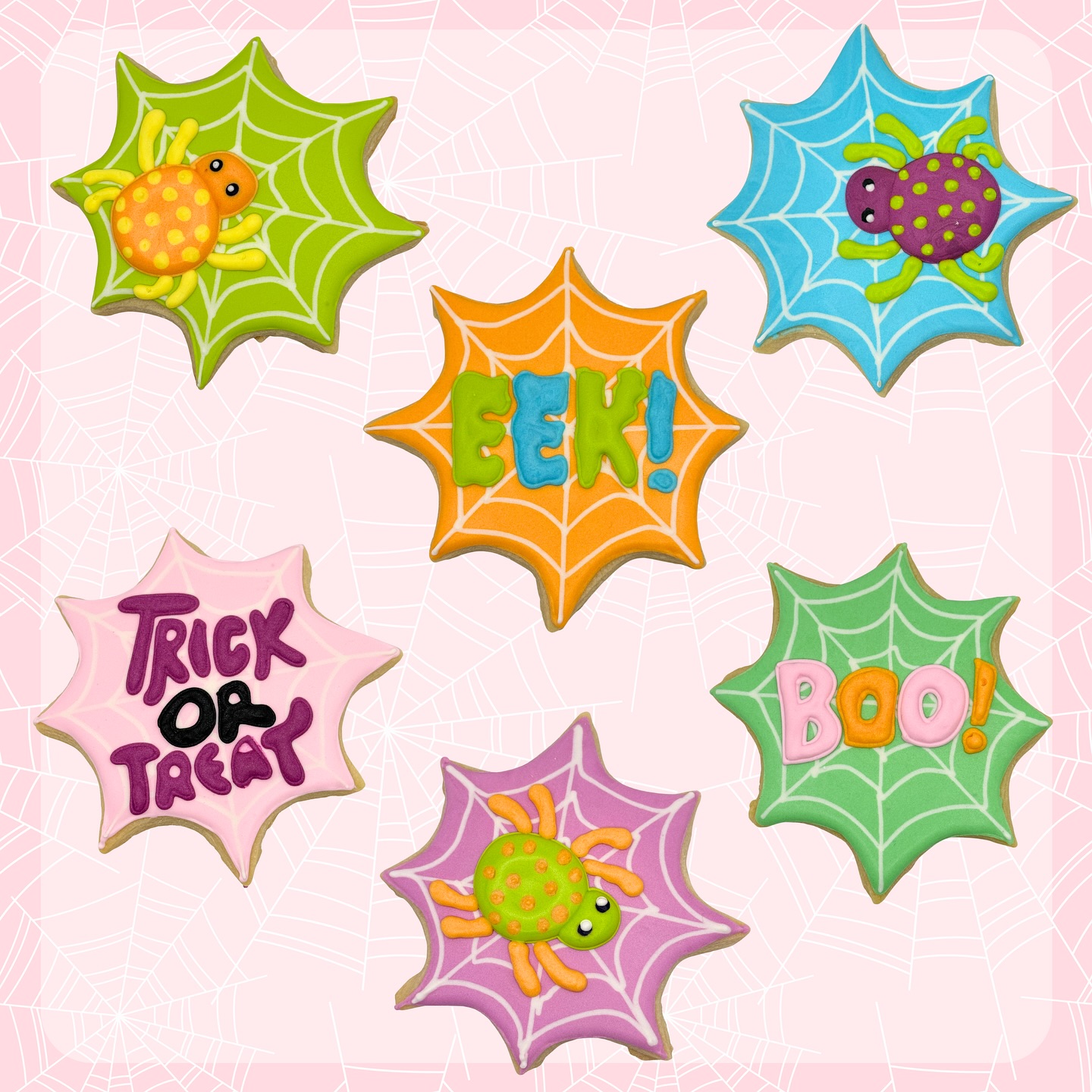 These spiderweb sweets are spinning up some Halloween magic! 🕸️🕷️
Perfect for parties, classroom treats, or a spooky night in.
👻 Text (440) 815-1822 or email hellosugarberrybakes@gmail.com to place your order before they crawl away!
.
.
.
#cutedesserts #homemade #baking #decoratedcookies #bakedgoods #yum #foodiegram #bakery #sugarcookies #HandDecoratedCookies #foodie #dessert #cookies #homebaker#hellosugarberrybakes #halloween #halloweencookies🎃👻