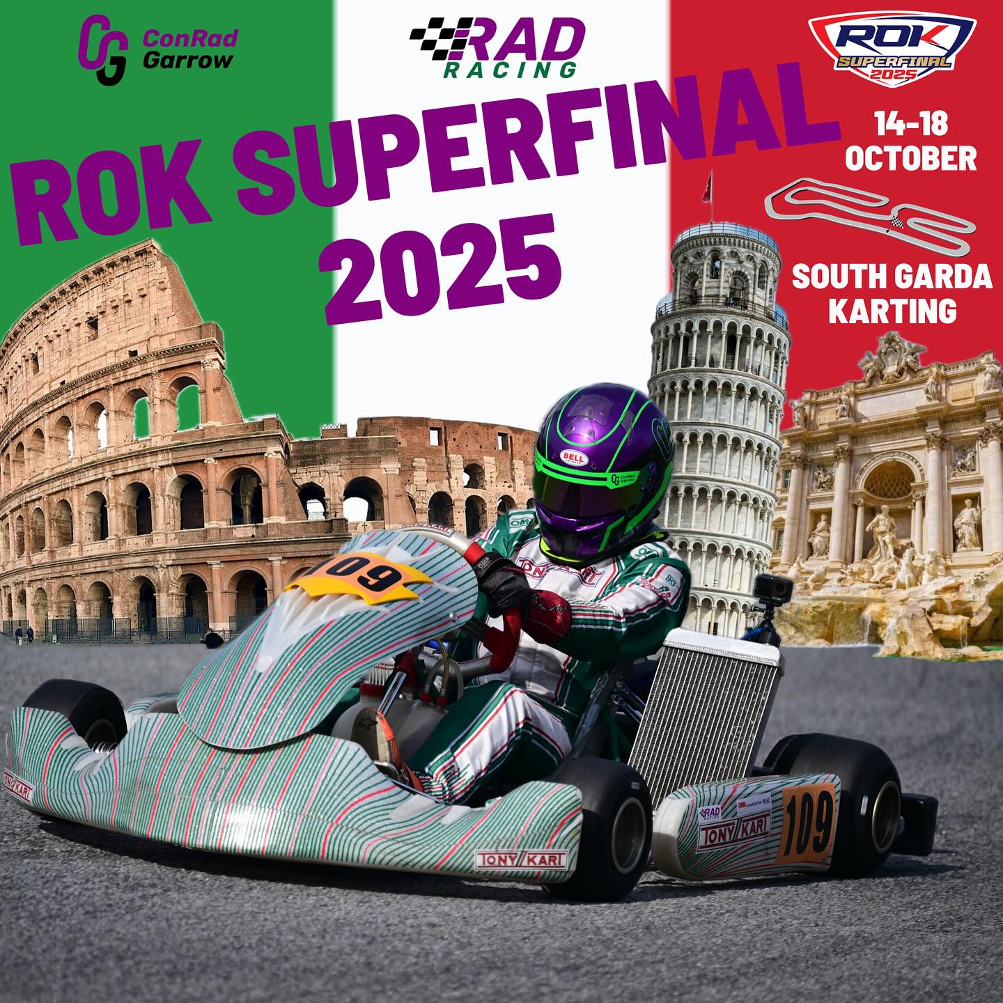 Qualifying day at South Garda Karting for the ROK Cup Superfinal 2025!