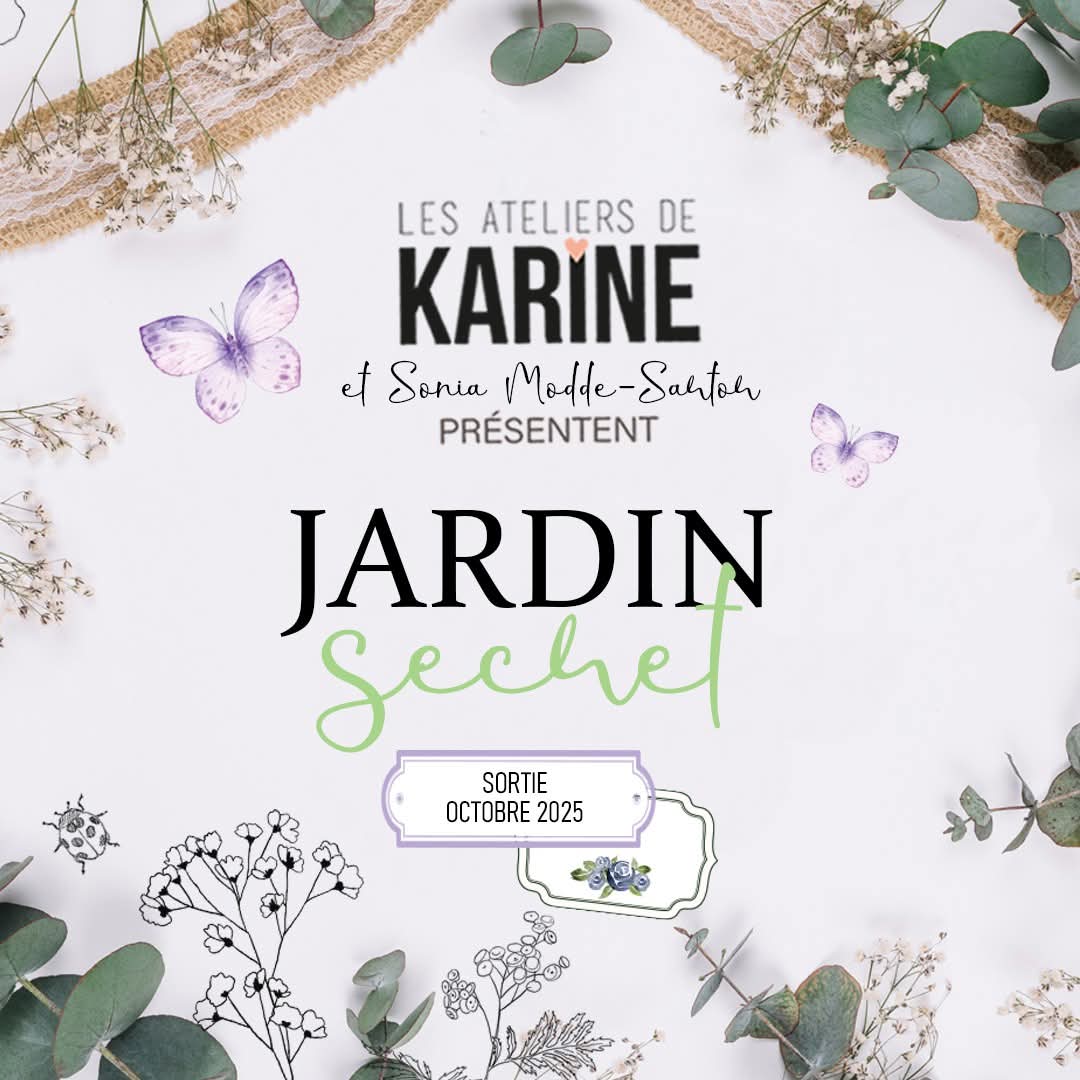 La capsule Jardin Secret 🌿💐 des Ateliers de Karine et Sonia Modde-Sartor est sortie depuis ce matin.
Vous la retrouverez entièrement sur ma boutique 🤩
Sonia est animatrice d'ateliers Scrap et Mixed Media depuis sept ans.
En collaboration avec Karine et Gwénaëlle Scharlipp, la collection "Jardin Secret" est
née d'un rêve et d'une envie partagée. Un hymne à la nature et aux
souvenirs du passé. Une gamme de quatre tampons clears au formats A4,
10x20cm et 10x15cm, trois pochoirs dont un broderie et un set de die
cuts assortis. Les tampons peuvent se mixer avec n'importe quelle
collection de papiers et sont idéaux pour la colorisation.
Au fil des souvenirs, les objets simples du quotidien de Sonia portent
l’empreinte des générations : le couffin où sa mère la berçait, le seau,
le broc d’eau et la bassine qui ont traversé plusieurs générations chez
sa grand-mère. À leurs côtés, les plantes et feuillages, passion de son
père, apportent vie et délicatesse. Ces motifs sont subtilement
immortalisés dans les planches de tampons, tandis que les pochoirs
évoquent l’élégance et la rigueur des jardins à la française, où
l’ornement se mêle à la poésie. L’ensemble forme une capsule créative,
empreinte de mémoire et de douceur, où chaque motif invite à célébrer le
charme discret de tous les jardins secrets.
https://f.mtr.cool/yppnnkqlcy
En quantités limitées, et tandis que je serai en crop ce dimanche, les trésors s'évaporeront peut-être, pour toujours, dès dimanche jusqu'à lundi soir. Ne laissez pas cette chance glisser entre vos doigts...😅
Quant à Sonia, nous la retrouverons pour enchanter notre première crop le samedi 15 novembre à Gien. Pssssstttt... une seule place est encore libre, mais le temps file comme le vent.
#creascrapbysyl #lesateliersdekarine #jardin #garden #scrap #scrapbooking #papers #memories #papercrafts #crafters #art #crafts