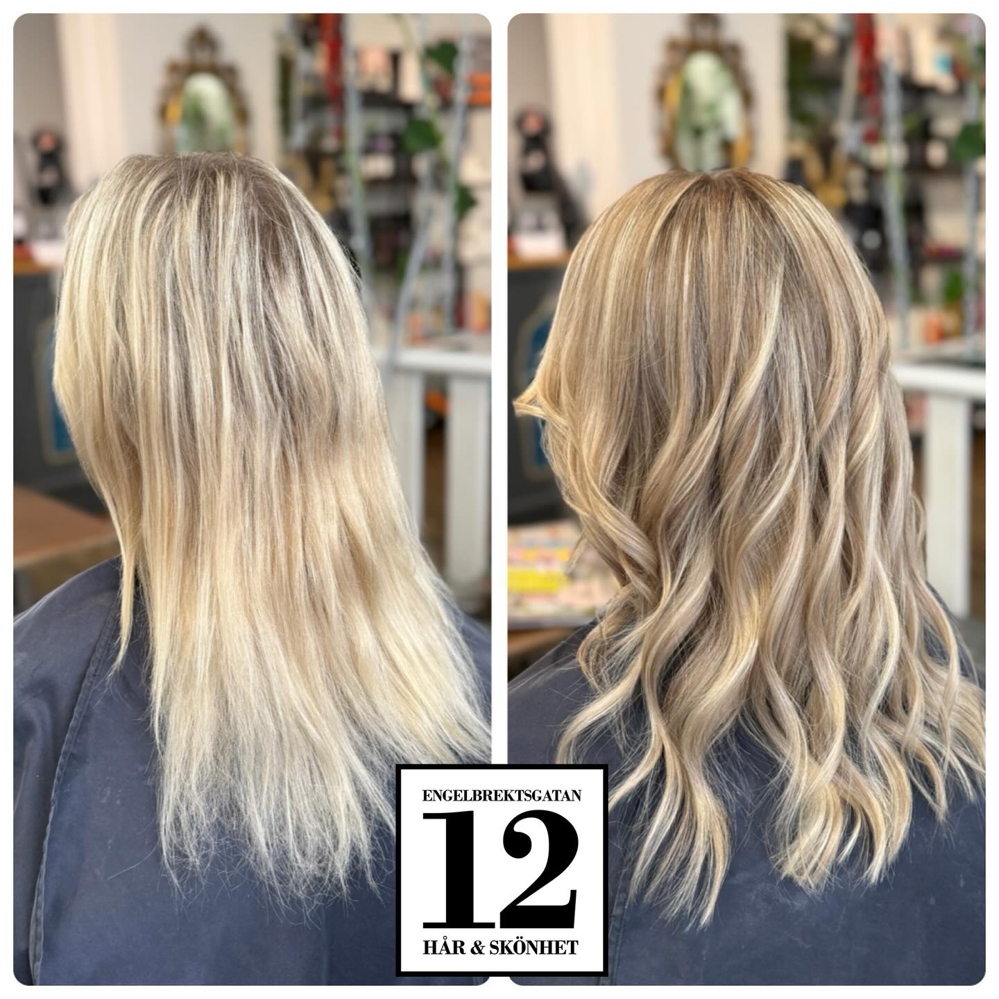 Fina Wiola kom in och ville ha en förändring 🤩 Eftersom vi vet att hon kommer vilja bli ljusare till våren och sommaren valde vi att skapa en mjukare blond färg med mindre underhåll perfekt för höst och vinter. 🍂 ❄️ Så snyggt! 😍 #salongengelbrektsgatan12 #lillatorg #frisör#hair#hairdresser #softblonde #blonde#reverseombre @jandy.1981 @hairbytanyaswe @whynot_haircare_official @fashionavesweden