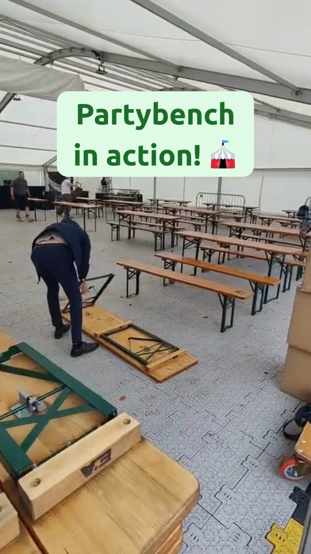 The calm before the Prost! 🍺
Setting up for Oktoberfest at @chepstowracecourse — rows of sturdy Partybenches ready for a weekend of cheers, music and merry mayhem! 🎶🙌
Built for festivals, crafted for fun.
If you spot our benches out in the wild, tag us — we love seeing where the party ends up! 🎪
#Partybench #OktoberfestVibes #FestivalReady #EventSetup #Teamwork #EventFurniture #ChepstowRacecourse #GoodTimesBuiltBetter
https://www.partybench.co.uk/