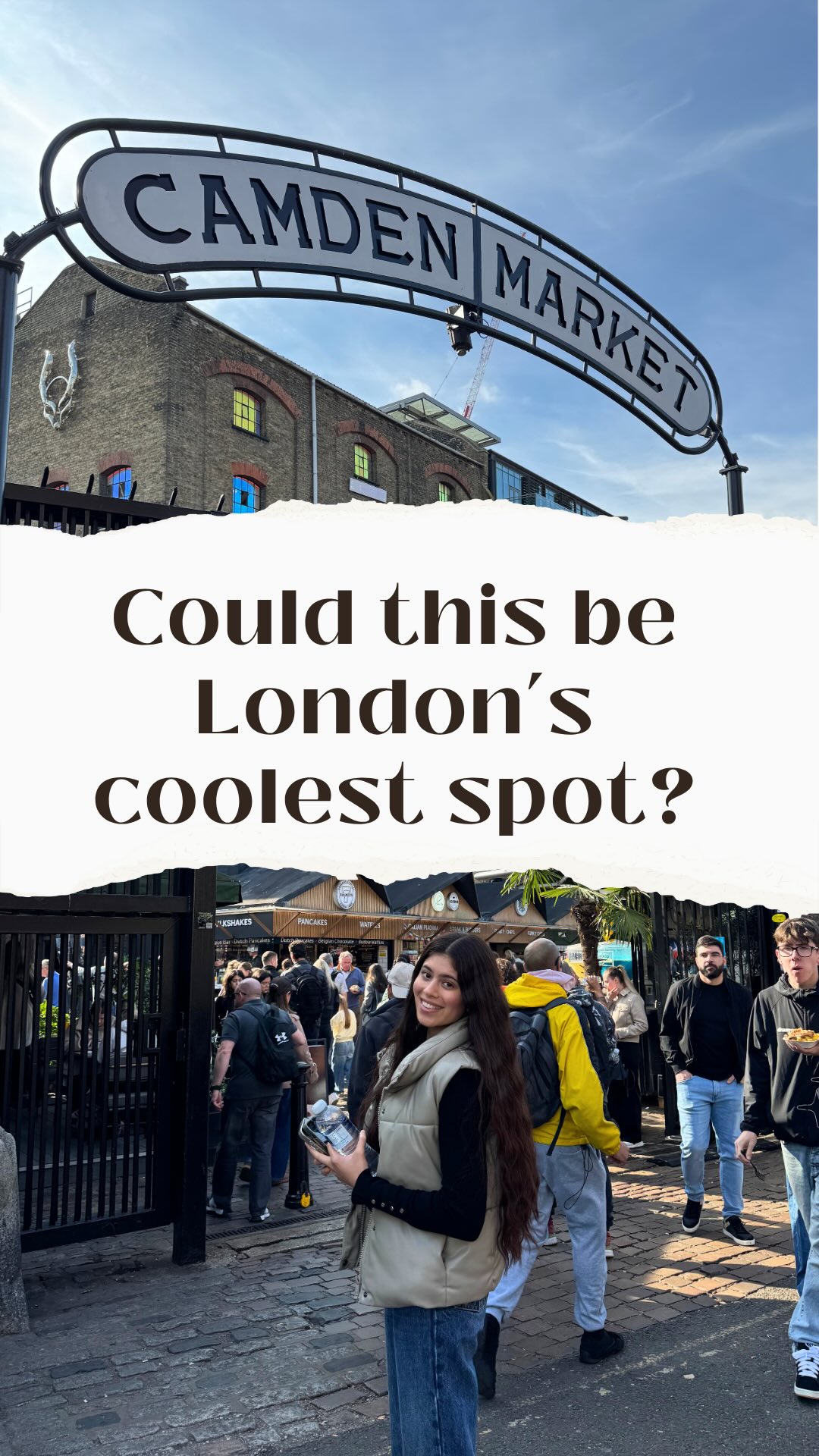 Could this be London’s coolest spot?
From vintage treasures to street food heaven, Camden Market has a magic that pulls you in. Every turn feels like a new story waiting to unfold. 🍂✨
#CamdenMarket #LondonVibes #AutumnAdventures #TravelReel #ExploreLondon #LondonStories #HiddenGems #UKTravel #RoadTripDiaries #WanderlustLondon