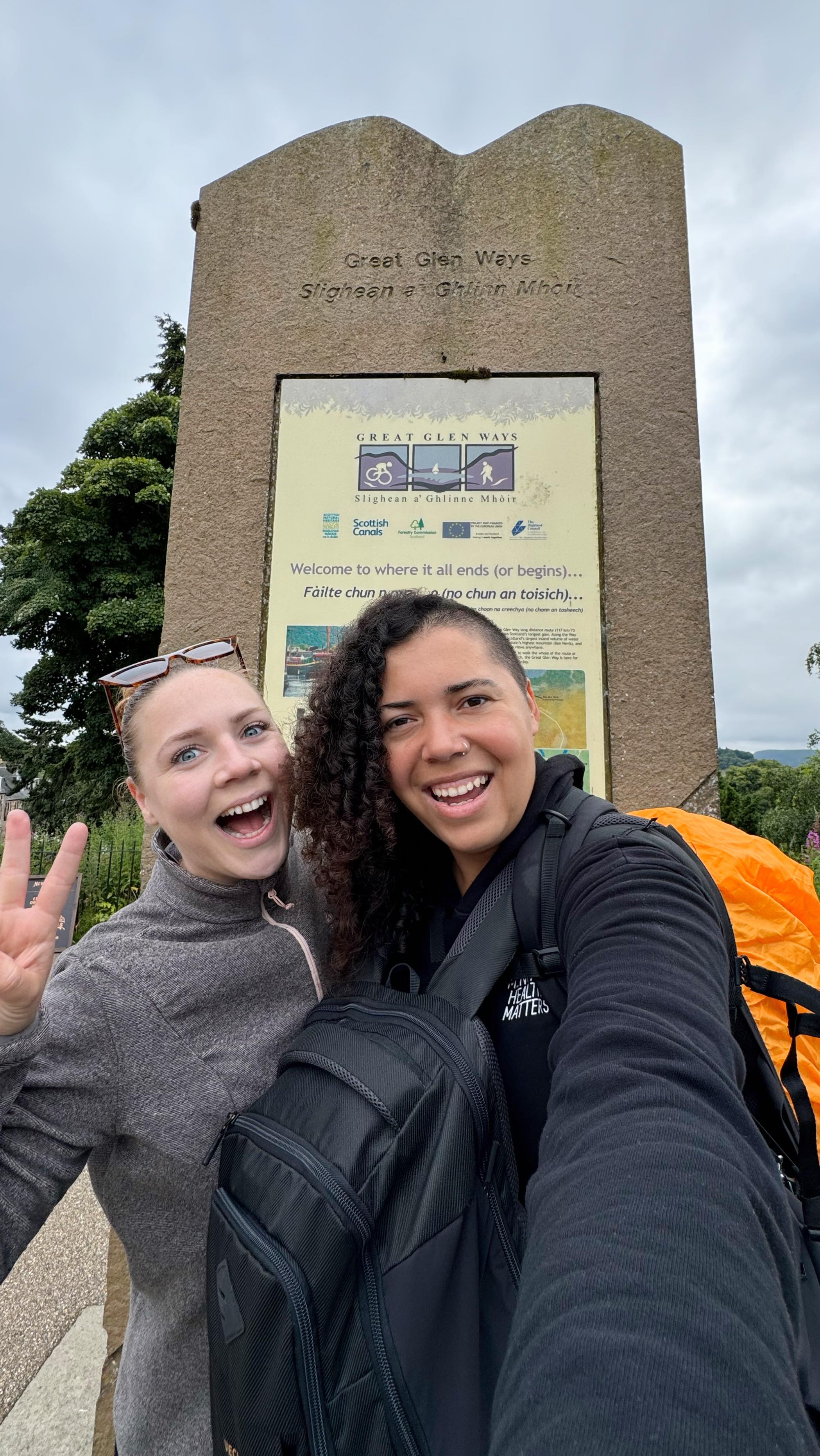 And that’s a wrap! 🥾✨
We made it to Inverness 🙌 the official end of the Great Glen Way! 🎉 The trail’s meant to be around 118km… but with all the diversions (and a few wrong turns 😅), we clocked over 140km in 7 days! 💪⛺
Legs = tired 😴🦵Hearts = full 💙🏴
#GreatGlenWay #Scotland #Hiking #WildCamping