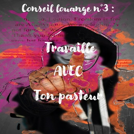 Le conseil du jour est évident, mais c'est toujours mieux en le disant : Travaille avec ton pasteur!
C'est incalculable le nombre d'histoire que j'ai entendu, de tensions, voire de divisions dans l'Eglise qui ont pour causes un véritable combat de coq entre le pasteur et le responsable de louange.
Evidemment, comme pour TOUT travail en équipe, les causes de désaccords peuvent être nombreuses : volume sonore, matériel, choix des chants, durée de la louange, style de louange, membres de l'équipe de louange, lumières ... et vous rajoutez ce que vous voulez .
Comprenez moi bien : je ne suis pas en train de prendre position pour l'un ou pour l'autre, mais en plusieurs décennies de services ; j'ai appris quelques petites choses :
- Tu dois prendre des temps régulier avec ton pasteur pour , déjà vous connaitre, puis partager votre vision des choses.
Tu vas rapidement te rendre compte d'une chose: toi, tu parles "louange dans l'église locale" , lui, il parle de l'église dans son ensemble. Ses décisions et ses réactions sont certainement influencées par une histoire, par des choses, des situations, que tu ne connais pas. Apprenez à vous connaitre.
- Il y a une réelle bénédiction à être soumis aux décisions de ton pasteur.
Tu es là, avec ton équipe, pour connecter l'assemblée à Dieu. Pas pour révolutionner l'église.
Etre soumis aux décisions de ton pasteur ne veut pas dire que tu es d'accord avec lui, qu'il à raison, mais que tu respectes son autorité. Si tu as des choses à dire, reviens au point précédent. Mais pas du haut du micro.
Respecte donc le temps impartis, le volume sonore demandé, le style de chants demandés: soit un exemple pour ton équipe déjà, puis pour les gens de l'église qui te regardent.
Bref, ne soit pas un outil de discorde dans l'église.
Si vraiment ton pasteur fait des choses répréhensibles, parles en aux anciens.
En fait, ces difficultés ne datent pas d'hier .
Ezechiel nous parle de ce jour ou Lucifer, visiblement chef des musiciens fut chassé de la présence de Dieu à cause de son orgueil lié à sa réussite :
article complet sur le site .