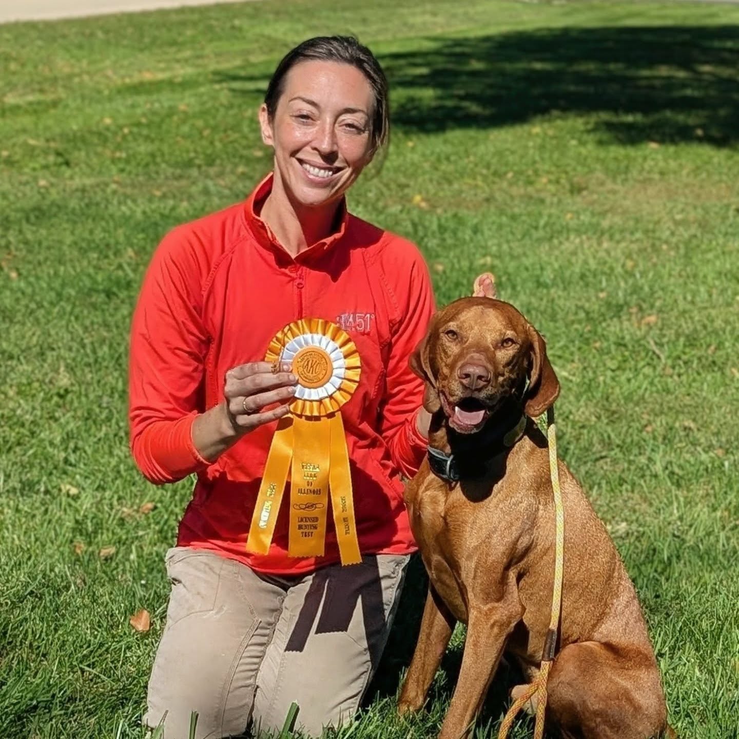 Today is my birthday and to celebrate as the dogs have in past years: Ezra earned his Senior Hunter title at the VCOI Fall Hunt Test 🎉
We then had the pleasure of tormenting the judges the rest of the double weekend by running his first three Master Hunter braces 😁 Honestly though he nearly squeaked out a pass.
With that, training/testing season is over. Bring on pheasant season!
Solterra Helpful Old Sol *SH* TKI CGC NA3
#happybirthday #vizslalife #huntingvizsla #akchunttest #thisisakc #vcaversatilevizsla #vizslasofinstagram #vizlsalove #vizslasofchicago #vizslagram #solterravizslas #ilovemyvizsla