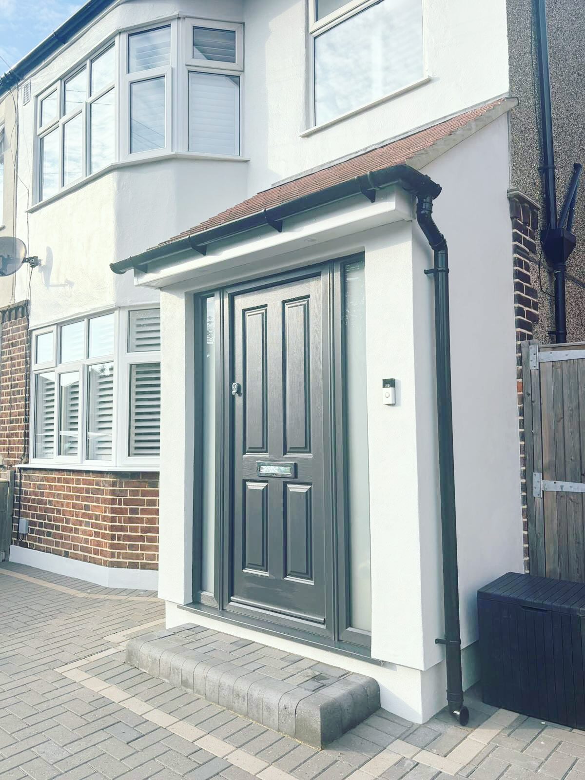 We completed a beautiful house refurbishment for this lovely client including this gorgeous porch. 😍😍😍