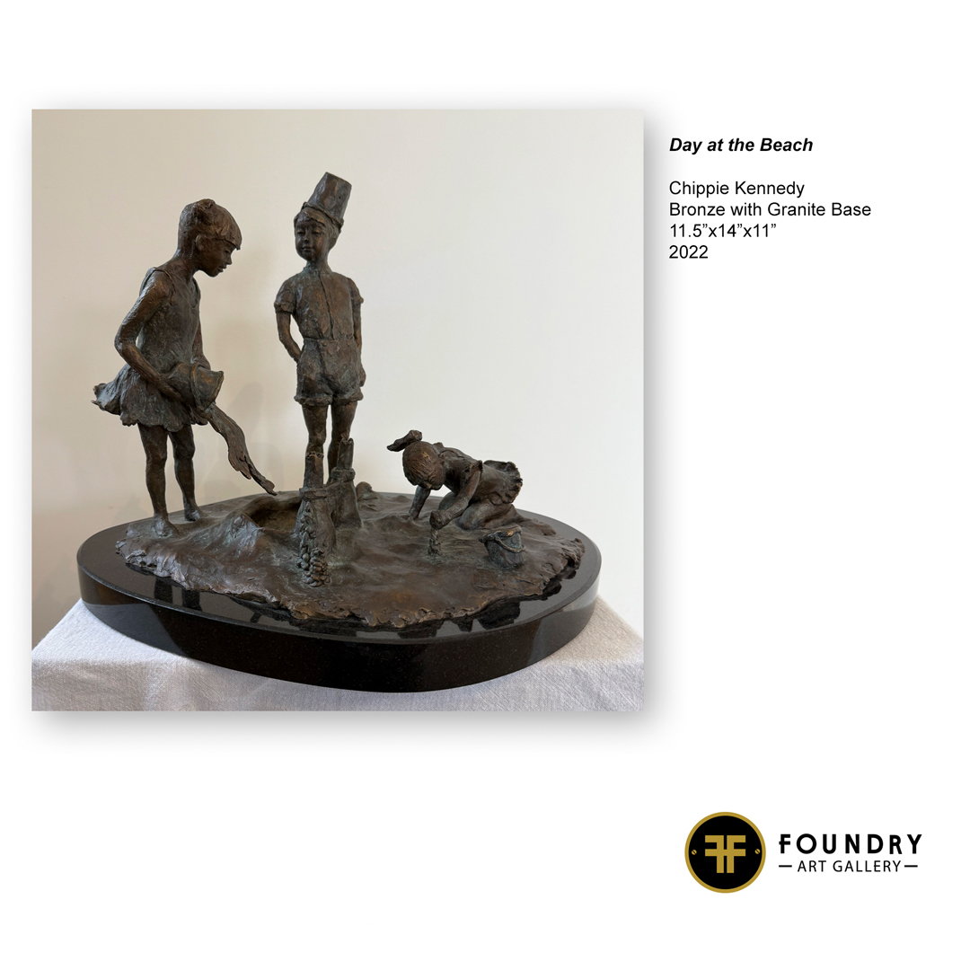The summer season has moved on but I’m happy to say that my limited edition bronze sculpture, “A Day at the Beach”, has found a new home here on Nova Scotia’s beautiful South Shore. With the Atlantic Ocean as a backdrop, I hope that the new owner has fond memories of childhood days spent building sandcastles each time they look at this piece.
.
.
.
#Chippie_Kennedy, #BronzeSculpture, #FineArt, #ArtCollectors, #ClassicalArt, #InteriorDesign, #InteriorDesignersOfCanada, #InteriorDesignMag, #Architects, #AD_Magazine, #FoundryGalleryLunenburg, #Lunenburg, #NovaScotia, #Canada, #FlorenceAcademyOfArt, #SculptorsSocietyCanada, #PortraitSociety, #CityOfOttawa, #NationalSculptureSociety, #SalmagundiClub, #SocietyOfCanadianArtists, #RuePigalleCommunity.