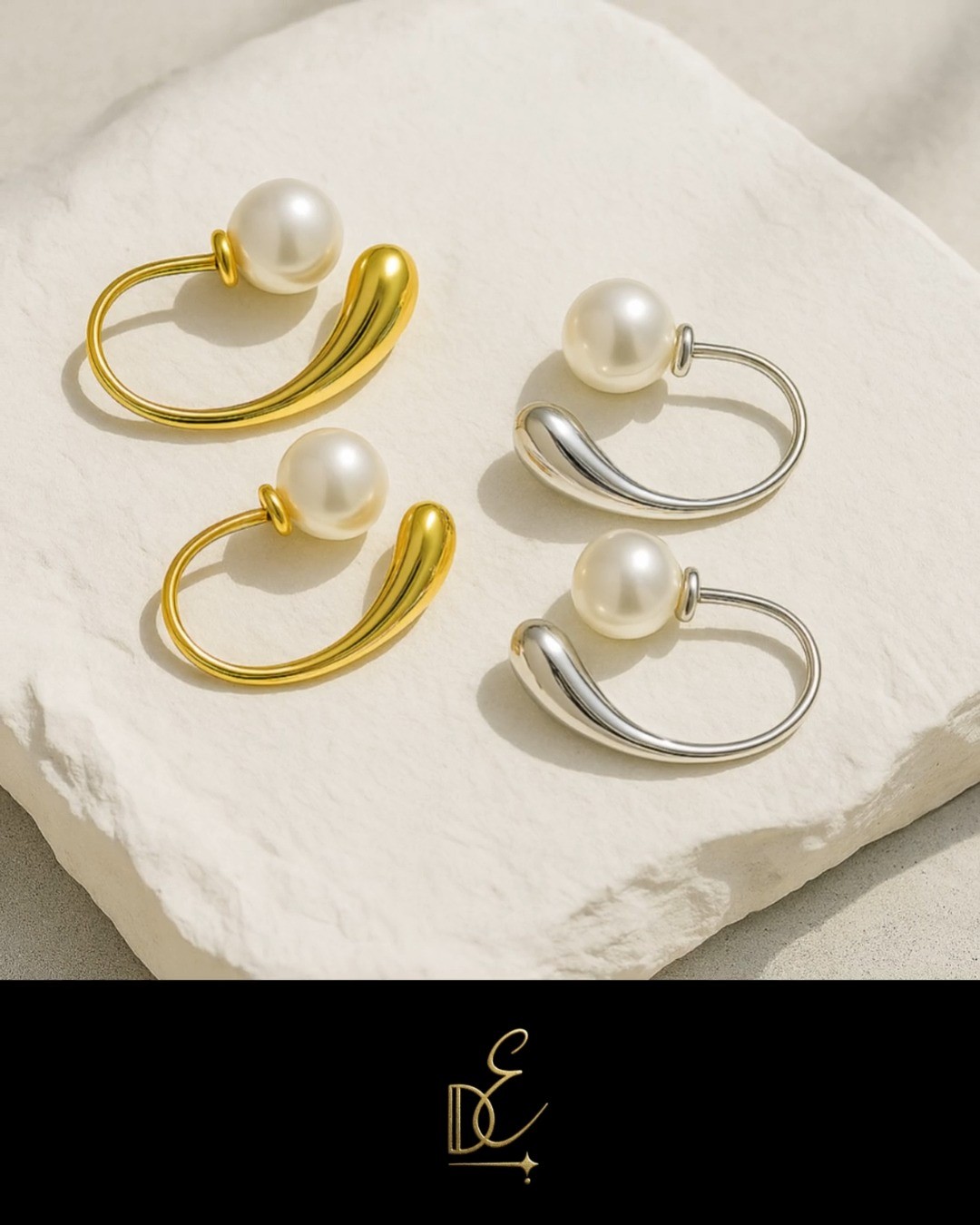 ✨ Elegance with a twist.
The Pearl Water Drop Earrings bring together sculptural minimalism and timeless balance.
Wear them with or without the pearl — two styles, one story.
Because real elegance is about how you choose to shine. 💫
⚪ Lightweight & gold-plated
⚪ Detachable pearl for versatility
⚪ Modern, refined, and effortlessly chic
#DivergentElements #MinimalJewelry #PearlEarrings #GoldAesthetic #TimelessDesign #ModernElegance #jewelrythatspeaks