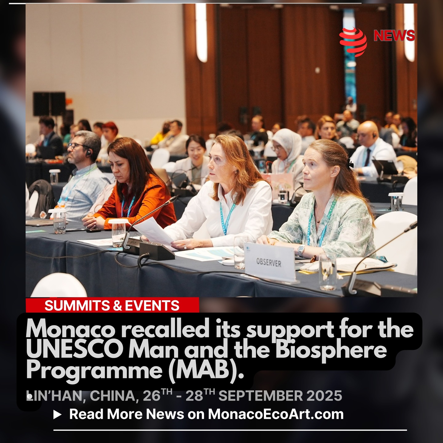 ✒🇲🇨 MONACŒCOART®
🐸🦜🌐 SUMMITS AND EVENTS
🇬🇧🇺🇸 Monaco recalled its support for the UNESCO Man and the Biosphere Programme (MAB).
🇫🇷 Monaco a confirmé son soutien au Programme Homme et Biosphère (MAB) de l’UNESCO.
🇮🇹 Monaco ha confermato il suo sostegno al Programma Uomo e Biosfera (MAB) dell'UNESCO.
🇪🇸 Mónaco ha confirmado su apoyo al Programa Hombre y Biosfera (MAB) de la UNESCO.
Read the full text of the article at: www.monacoecoart.com
#awareness #biodiversity #protection #conservation #CommunityEngagement #project #nature #ecosystem #services #reserve #naturalpark #engagement #nextgeneration #planet #earth #climate #action #ocean #diplomacy #R&D #scholarship #research #development #governance #science © @unesco @gvt_monaco Layout and Contents: © MonacoEcoArt