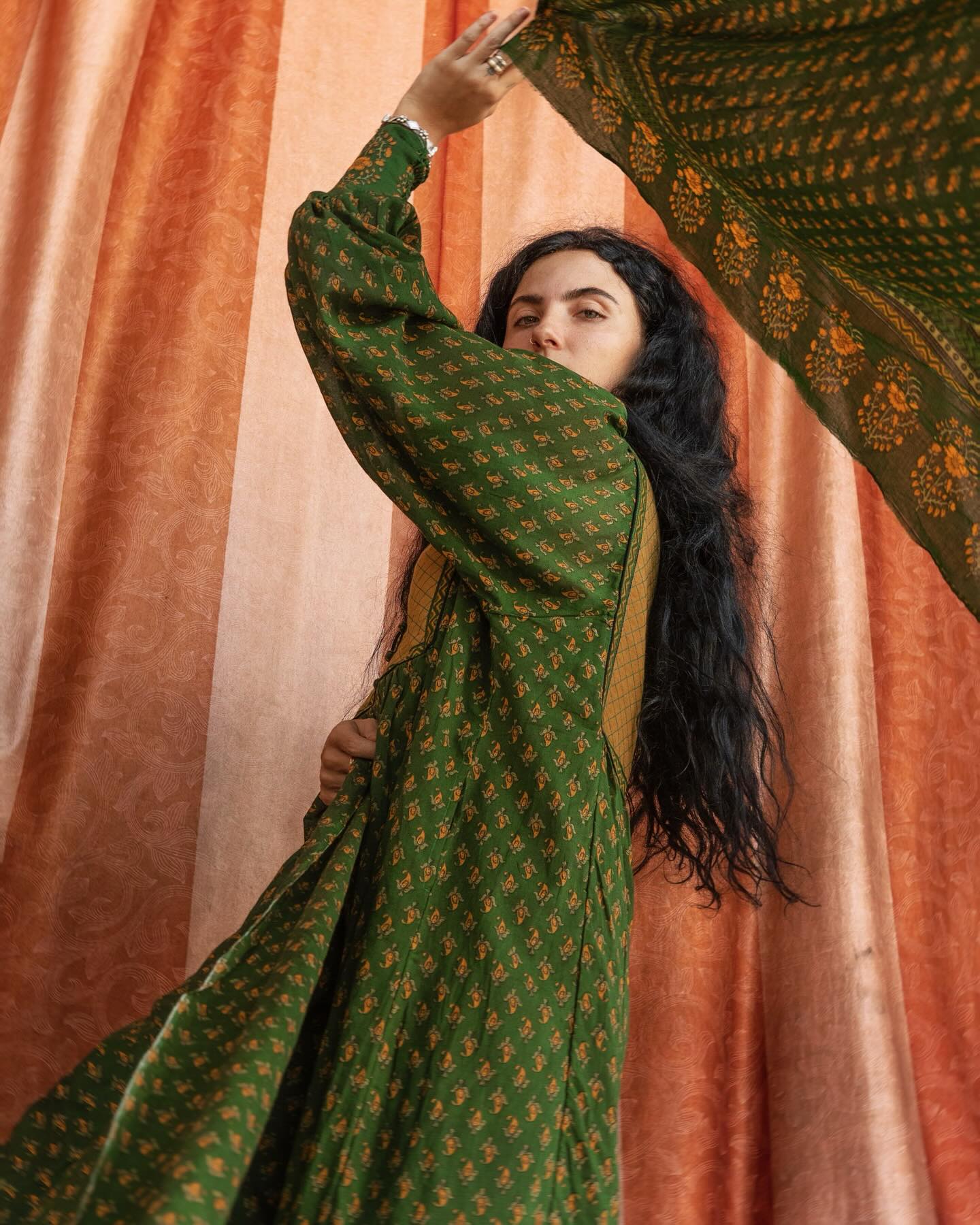 In love with this dress & beautiful pictures taken by @tirtha.studio & @saraji.santarelli Can’t wait for this dress and other new creations to arrive! ⭐️