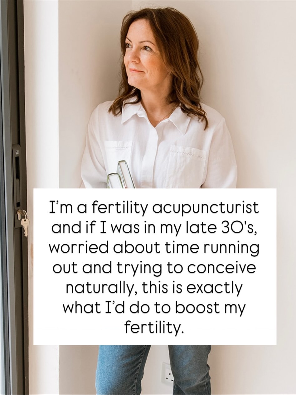 If I was in my late 30’s and trying to conceive naturally, I wouldn’t waste another month hoping my body “just figures it out.”
I’d focus on five things that move the needle: regulating my hormones, improving egg quality, calming stress and aligning my lifestyle with my cycle - not against it.
These aren’t random wellness tips. They’re the same evidence-based steps I use with my fertility clients every single week - and they work.
You don’t need to do everything. You just need to start in the right place.
Download my free fertility eBook - “Five Things You Can Do This Month to Boost Your Fertility” - and learn how to start supporting your cycle today - link in Bio.
#fertilityacupuncture #ttcjourney #fertilitytips #acupunctureforfertility #fertilitysupport #naturalconception #fertilitynutrition #hormonebalance #womenshealth #tryingforababy