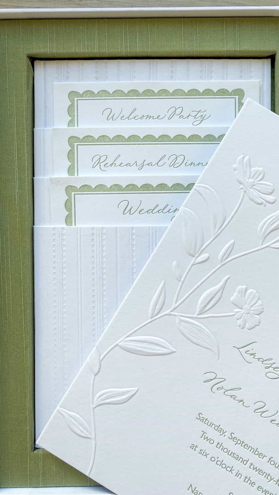 For @cecilespaperco
Repost from @cecilespaperco
•
Simple? I think not. The result that has grace and elegance, but the process was anything but straightforward. Like a successful ballet, the streamlined effortless belies the sweat and very real effort to create the effect. From color matching the custom ribbon to ink to book cloth to lining up the height of the information cards and aligning the pattern on the pocket, this was truly a labor of love. As always, the result was worth it.
With the talents of @kei.haniyacalligraphy @chynnapope_atelier
For @lyndenlane
#eventbranding #weddingdesign #weddingbranding #customdesign #cecilespaperco #weddingsuite #invitation