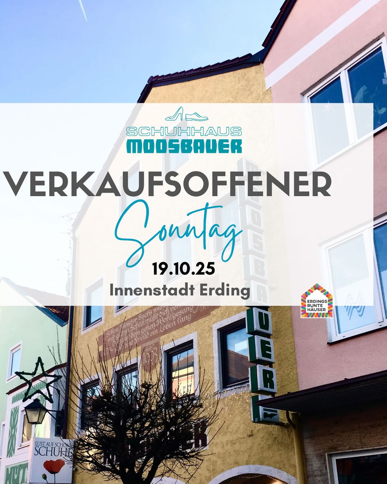 Verkaufsoffener Sonntag in Erding – wir haben geöffnet!
Entdeckt unsere neue Herbst- und Winterkollektion für Damen, Herren und Kinder – mit aktuellen Modellen von Gabor, Paul Green, Tamaris Rieker, Legero u.v.m.
Bummelt gemütlich durch die Stadt, schaut bei uns vorbei und findet eure neuen Lieblingsschuhe für die kühle Jahreszeit. Wir freuen uns auf euch!
🕒 Sonntag, 12.10.2025, von 13 bis 18 Uhr
#erding #VerkaufsoffenerSonntag #NeueKollektion #Herbstkollektion #Winterkollektion #Schuhe #Gabor #Tamaris #Rieker #Damen #Herren #Kinder #legero