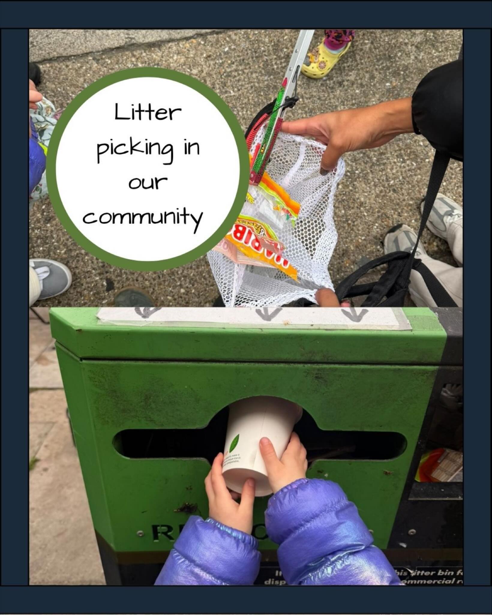 🌎💚 Caring for our community
Our children have been out and about litter picking in the local area, helping to keep our community clean and beautiful! 🌿
Taking part in activities like this teaches children about responsibility, respect for the environment, and the importance of looking after the world around us.
It’s also a wonderful way to develop teamwork, empathy, and pride as they see the difference their efforts can make. 🌸
#myddletonroad #boundsgreen #boundsgreenmums
