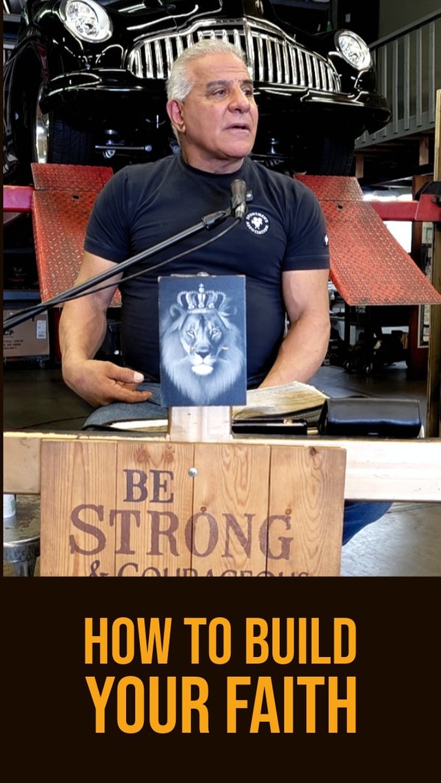 How do you build your faith.