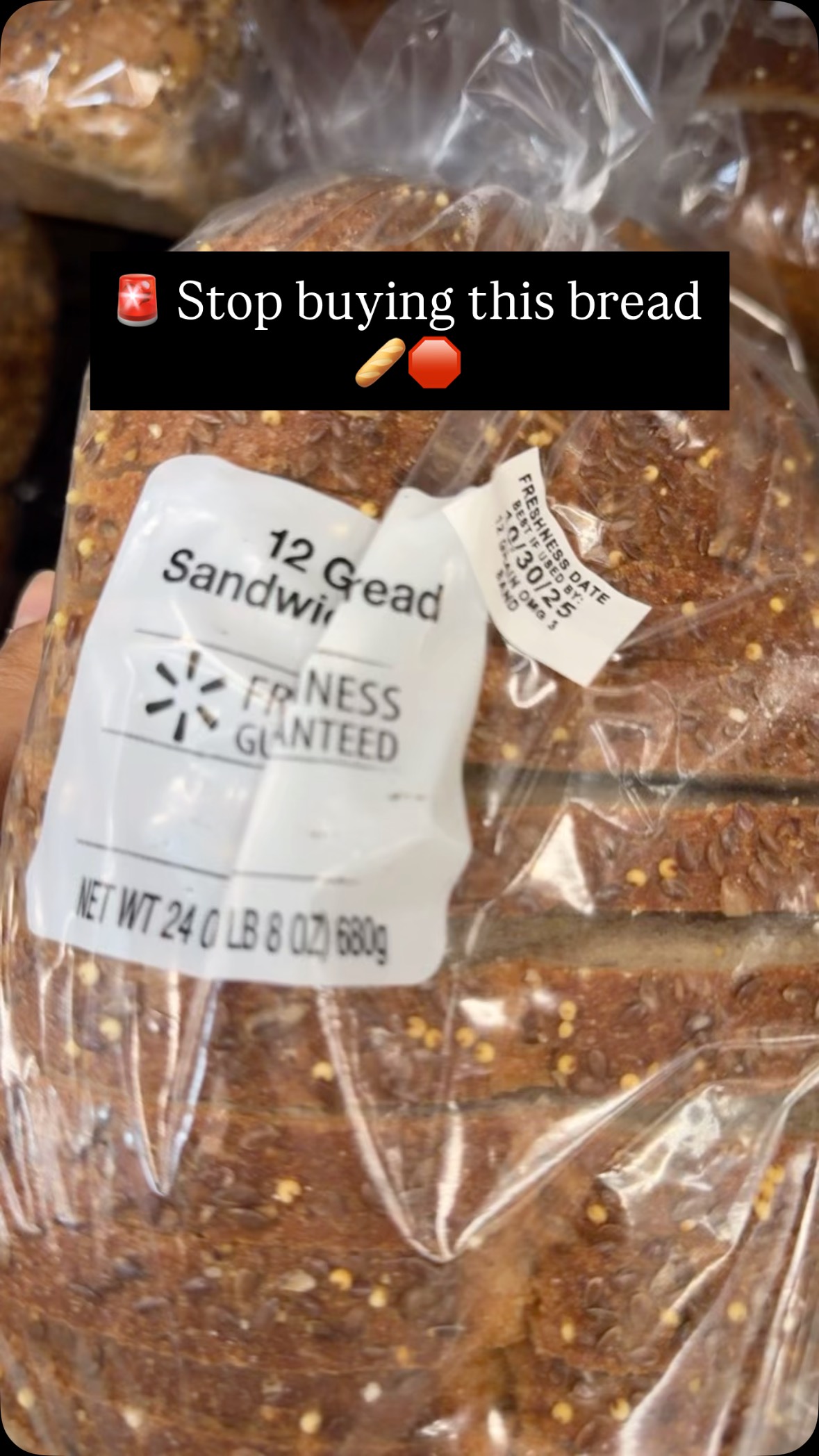 As a new Floridian 🇺🇸 #Orlando, Walmart has quickly become one of my go-to shopping spots 🛒
In my hunt for a good quality bread, I was so excited to see all these seedy, “whole grain” looking loaves… until I flipped the label 👀 — every single one had added synthetic folic acid (aka “enriched”).
I’m part of the 40% of people with a gene mutation that makes it difficult to convert folic acid into methylfolate, so I avoid it whenever I can to support my hormones, digestion, and energy.
❌ No luck in the bakery aisle.
✅ But I did find:
• Tortillas without “enriched” labels
• Siete & Ezekiel Bread in the freezer section
• Mary’s Gone Crackers and Simple Mills for cleaner alternatives
🚫 Avoiding synthetic folic acid has been a game changer for my gut and hormone health.
If you struggle with bloating or fatigue, this might be one label worth checking.
#MTHFR #guthealth #orlandoflorida #walmartfinds #holistichealth #womenshealth #hormonebalance #ezekielbread #sietefoods #simplemills #guthealing #glutenfree #wellnesstips