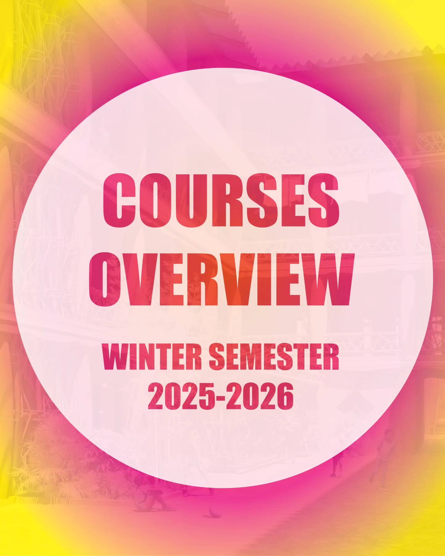 Check out our BSc and MSc courses for the upcoming winter semester 2025-2026!
To find out more, visit the „Teaching“ section on our website (link in bio)