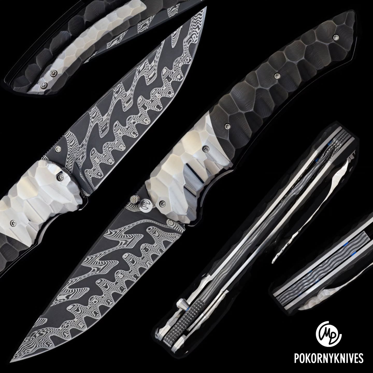 *AVAILABLE*
The SWAN - Titanium simlicity, #stainlessfuturon - 4A layering - BoomBap pat, Titanium and Fatcarbon BlackDunes with "Obsidian" grind, floating backspacer
#oneofakind #simplicity #pastvedlepasti