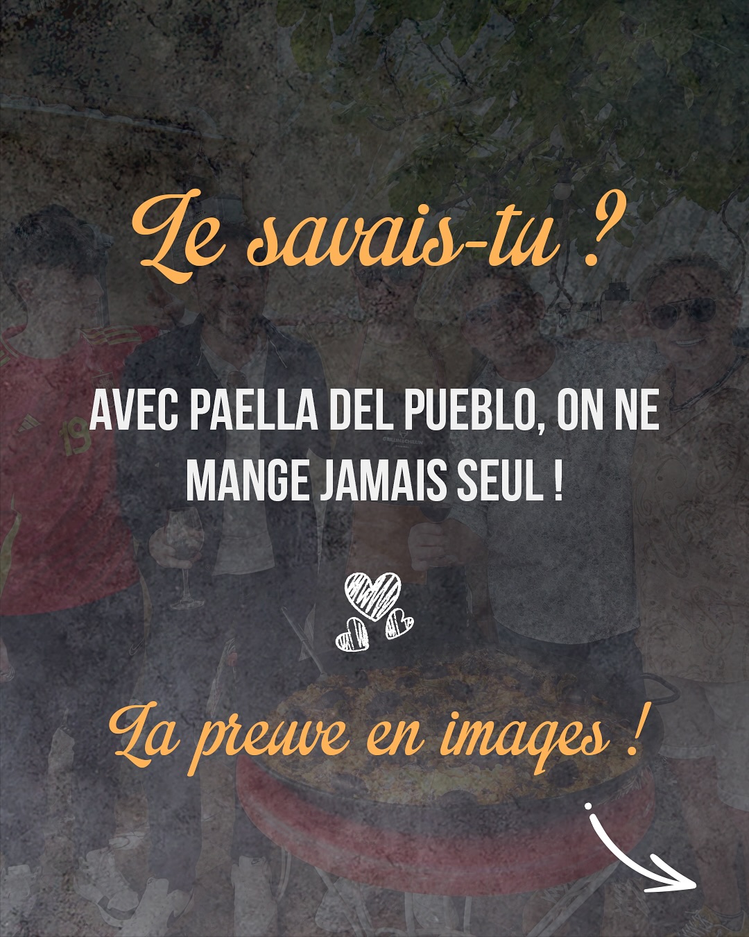 Le savais-tu 😁 ?
Avec Paella Del Pueblo, on ne mange jamais seul 🥰 !
#traiteur #traiteurévénementiel #events #mariage #evenementsportif #sportevent #birthdayparty #party #fiesta #montpellier #montpellierfood #foodlover #foodies #paellalovers #paella #jamoniberico #queso #cheeselover #catering #spanishfood
