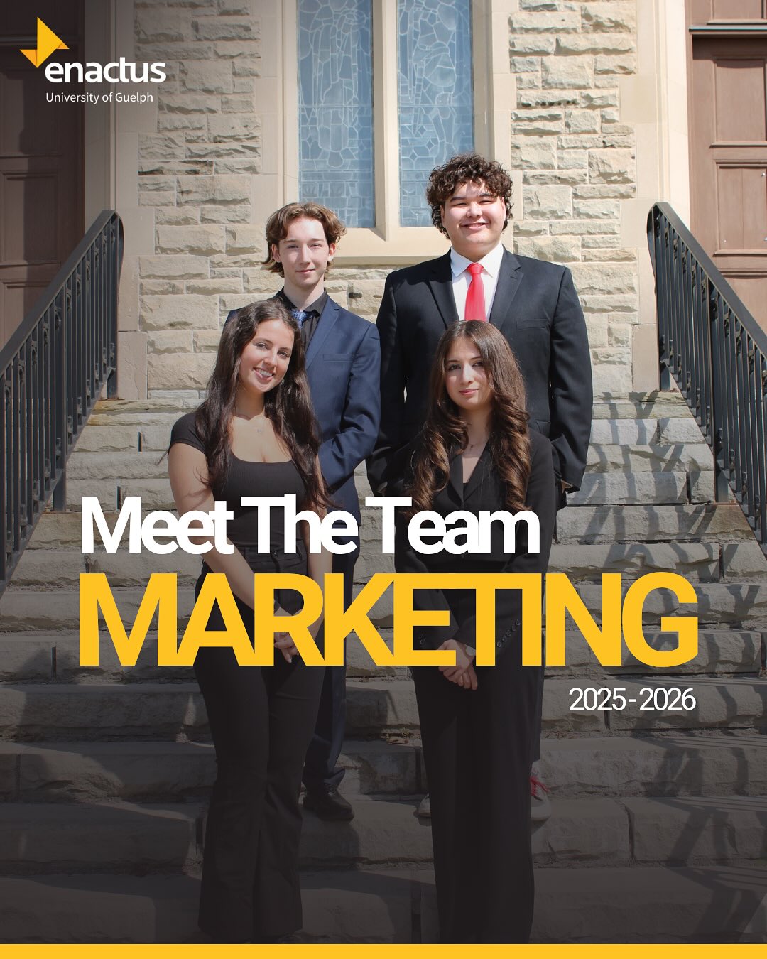 Introducing our 2025-2026 Marketing team!
#enactus #enactusguelph #enactuscanada #uofg #uofguelph #universityofguelph #team #sustainability #marketing