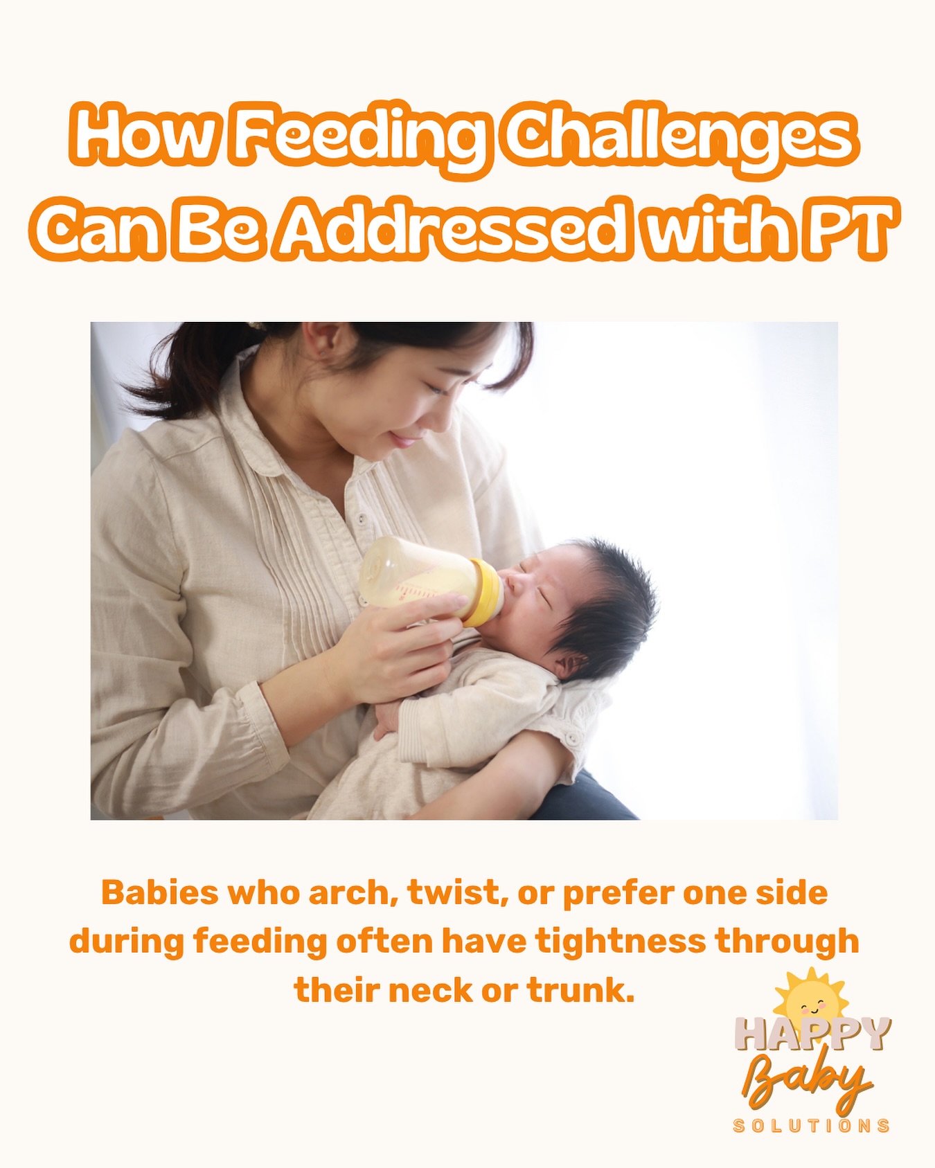 Did you know feeding challenges can be addressed with PT?
Book a consult with me if your baby:
1️⃣ arches/tightens up during feedings
2️⃣ has reflux
3️⃣ has difficulty latching/staying latched
#baby #physicaltherapy #newmom #latching #breastfeeding