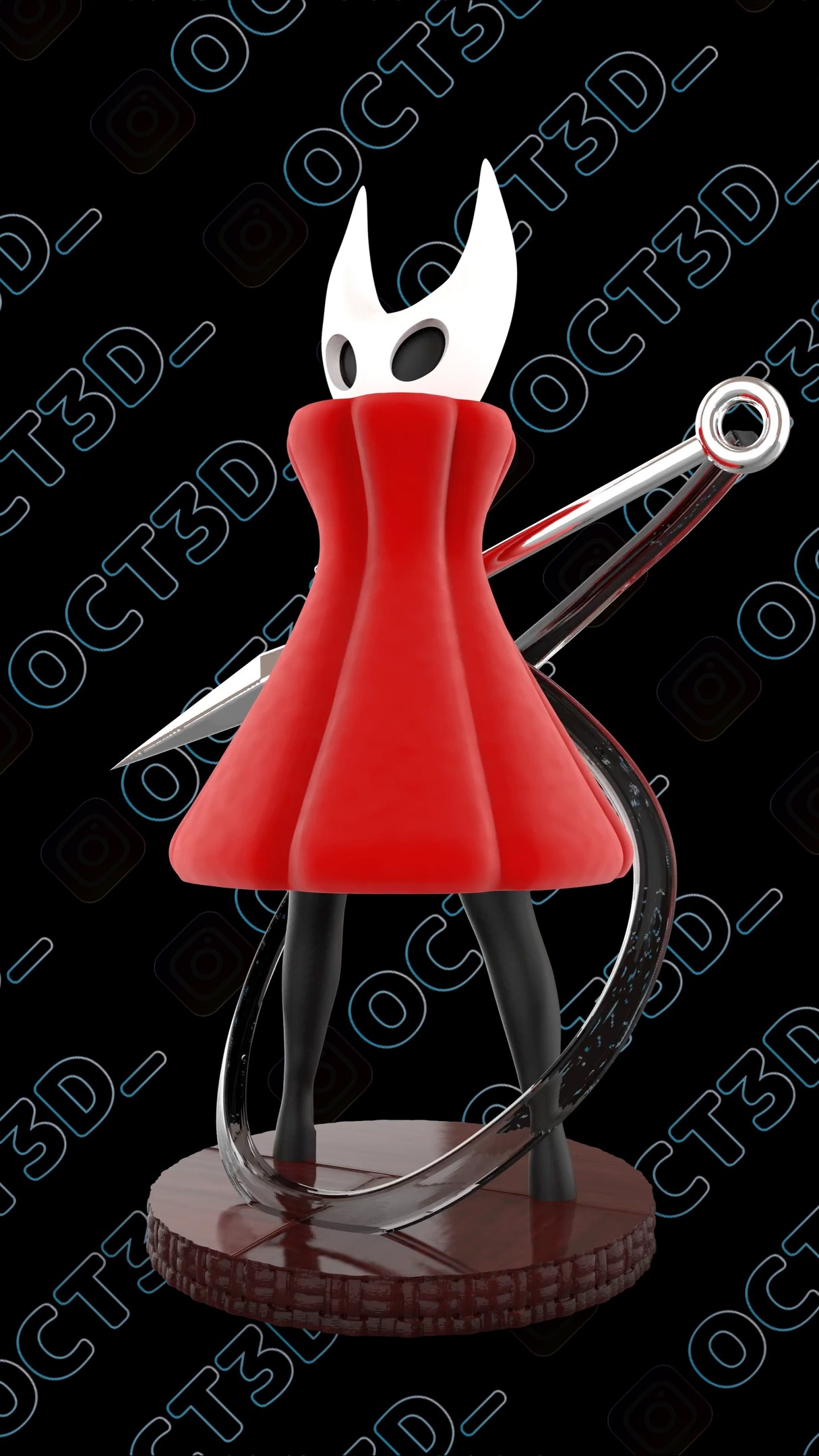 Recuerda que todos nuestros diseños puedes encontrarlos en Cults :)
Disfruten este diseño de Hornet, todo se imprime por partes.
#3ddesign
#impresion3d
#hornet
#silksong