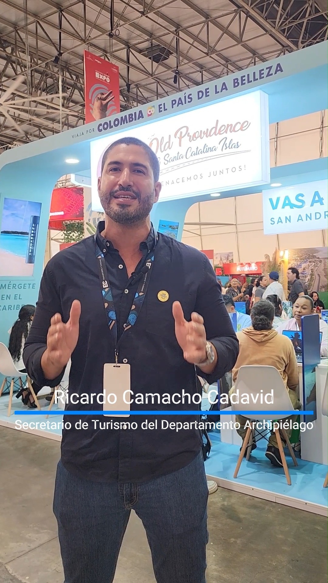 🎥✨ Cerramos con orgullo la participación del Archipiélago de San Andrés, Providencia y Santa Catalina en Colombia Travel Expo 2025.
Fueron días de promoción, encuentros y grandes alianzas para seguir posicionando nuestras islas como un destino sostenible, diverso y lleno de vida. 🌴💙
El Secretario de Turismo destaca los resultados positivos y el compromiso de todos los actores que hacen posible que el turismo siga siendo motor de desarrollo para nuestra Reserva de Biosfera Seaflower 🌎♻️
📍Desde Medellín, seguimos mostrando al mundo que el paraíso está en Colombia 🇨🇴
#SanAndresyProvidencia #ColombiaTravelExpo #TurismoSostenible #Seaflower #SanAndresEsColombia #TurismoConPropósito #GuiaParadise