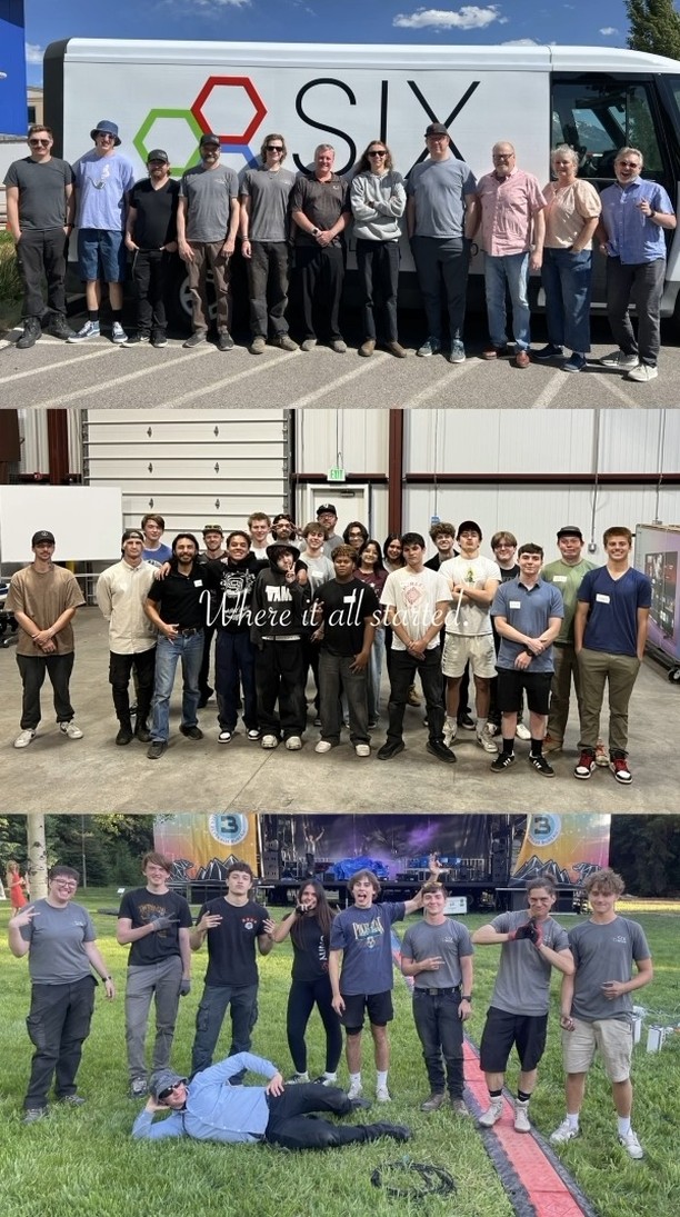 The long days, the loud laughs, the late-night strikes — we wouldn’t trade it for anything. 💡
This season was one for the books, and our crew showed up every time with heart and hustle.
Here’s to the behind-the-scenes magic that makes every moment on stage shine. 🖤
#EventLife #ProductionCrew #AVTeam #SeasonRecap #SixProductions #Season2025 #ProductionCompany #ProductionEngineers #BehindTheScenes #teamworkmakesthedreamwork #AVCrew #Colorado #LiveEvents #BTSLife