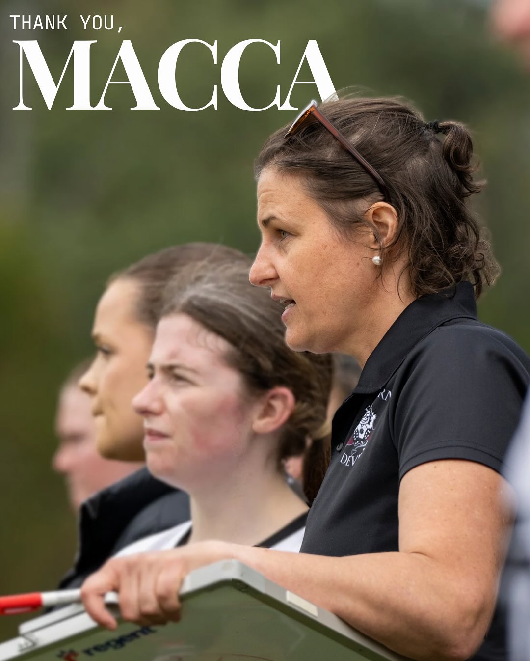 Both Katherine McBride and Amelia Pegg have decided to step away from their respective coaching roles, for the time being.
We’d like to extend our heartfelt thanks to both Macca and Pegg for their time, belief, dedication and invaluable contribution to The Devil’s over the past two seasons.
Their knowledge, passion and unwavering commitment have left a lasting impact on the playing group and club as a whole.
They will be missed considerably… but not forgotten, as don’t worry - this isn’t goodbye. You’ll be sure to see them around the traps; and they’ll forever be a part of the fabric they helped create 🤍🖤