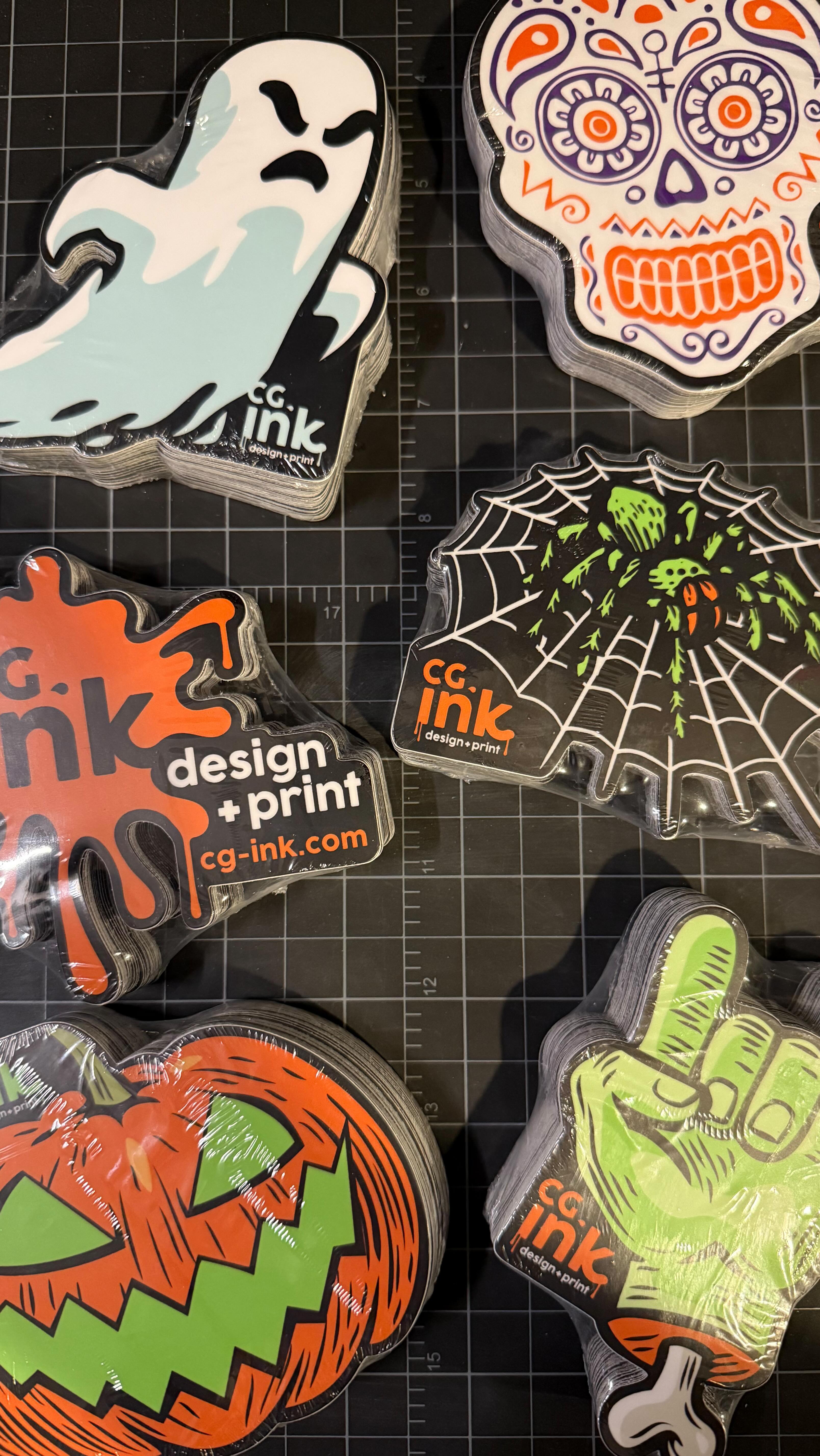Made my own treats for @skokiechamberofcommerce Trick or Treating event. Who doesn’t love stickers? Find me at this FREE EVENT in Downtown Skokie on Saturday Oct. 25 from 1-3pm and grab a sticker!
This is a great family-friendly event and helps support downtown Skokie businesses, hope to see you there! 🎃
Need your own stickers designed and printed? Let’s connect!
#cg_ink #vibesinthevillage #trickortreat🎃 #halloweensticker #skull #pumpkin #punpkinseason #halloweenmerch #stickerblitz #skokie #ilovehalloween🎃 #ghost #sugarskull #zombie #abolishice